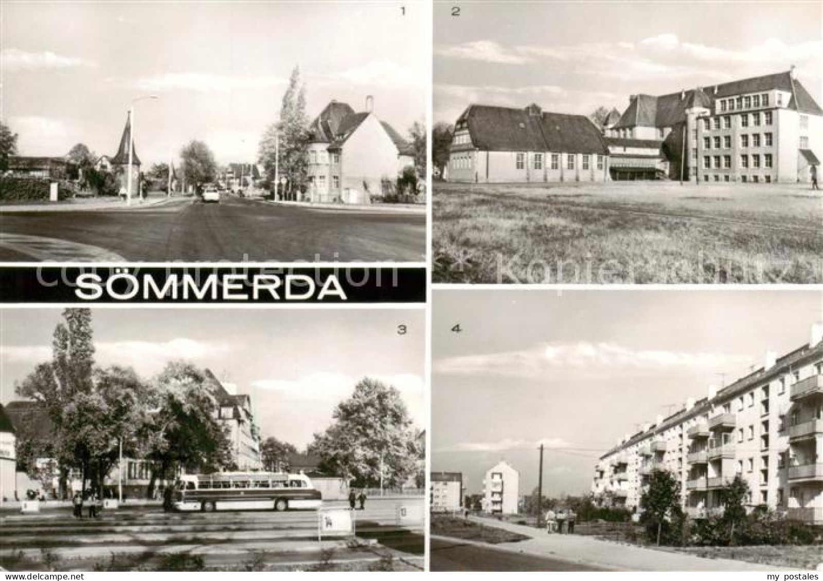 73845741 Soemmerda Stadtring Salzmannschule Busbahnhof Strasse Der Einheit Soemm - Sömmerda