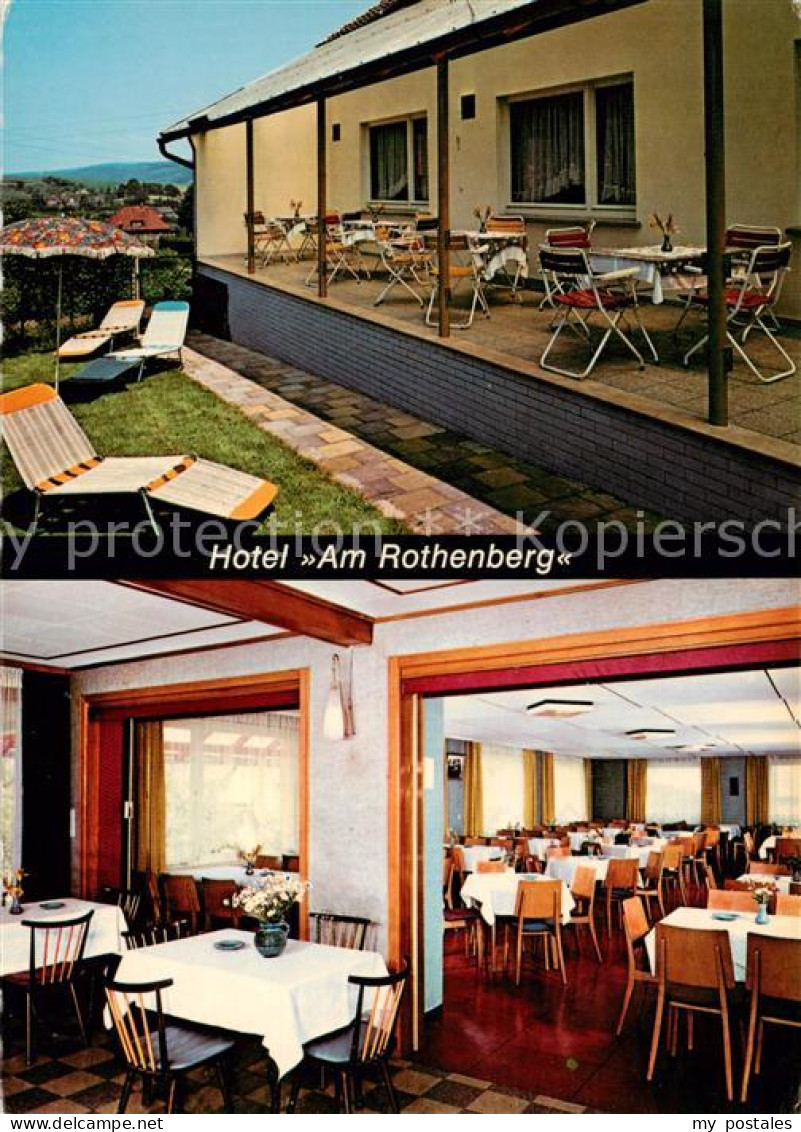 73845521 Volpriehausen Hotel Am Rothenberg Gastraeume Terrasse Volpriehausen - Uslar