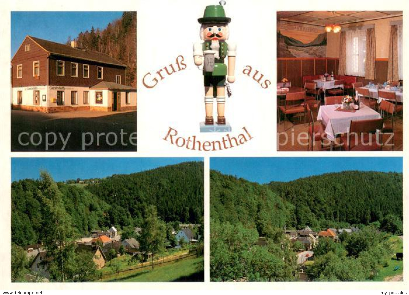 73741033 Rothenthal Olbernhau Volksheim Rothenthal Gaststube Panorama Rothenthal - Olbernhau