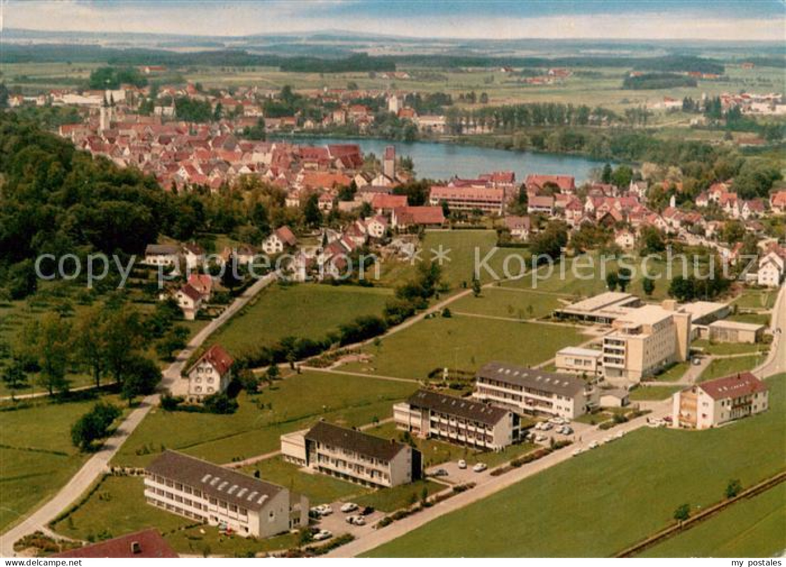 73718460 Bad Waldsee Elisabethenbad Fliegeraufnahme Bad Waldsee - Bad Waldsee