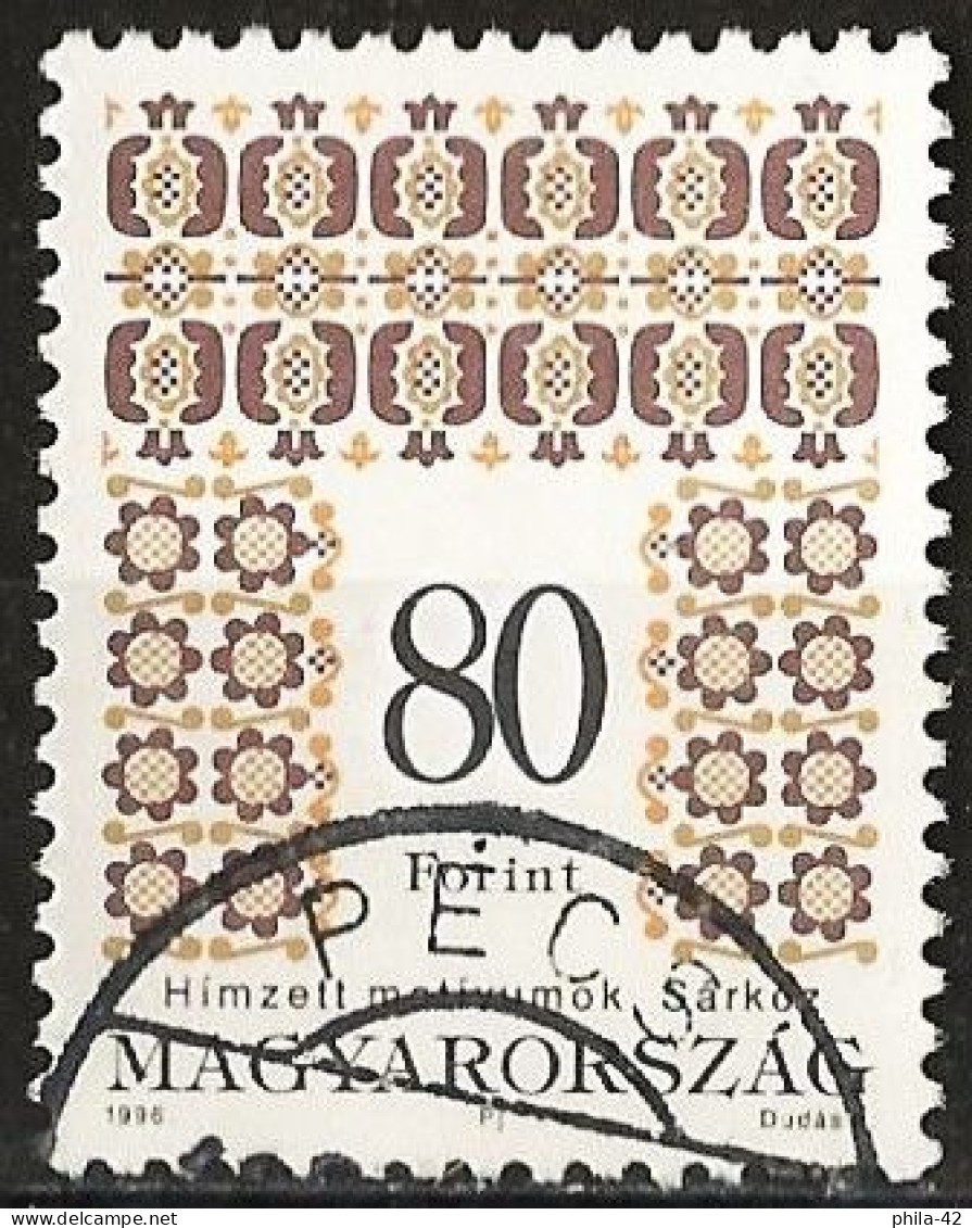 Hungary 1996 - Mi 4394 - YT 3559 ( Folk Motives ) - Usati