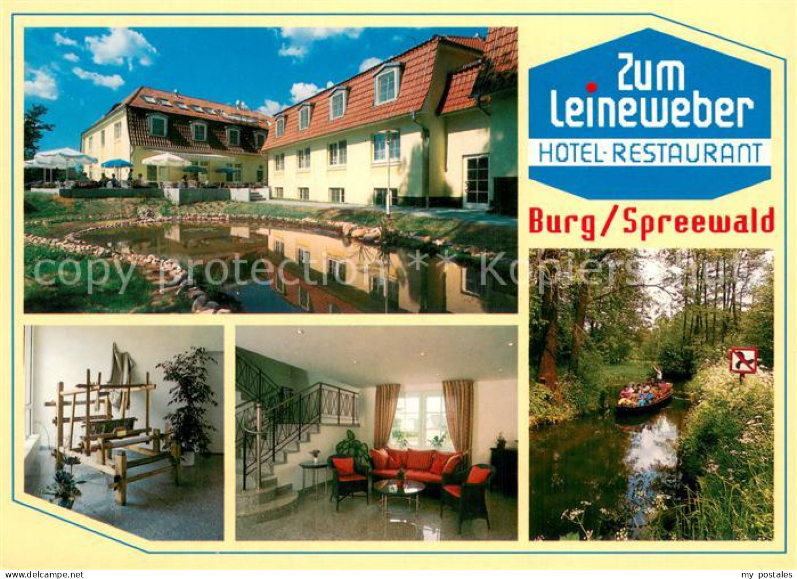 73718336 Burg Spreewald Hotel-Restaurant Zum Leineweber Teilansichten Burg Spree - Burg (Spreewald)