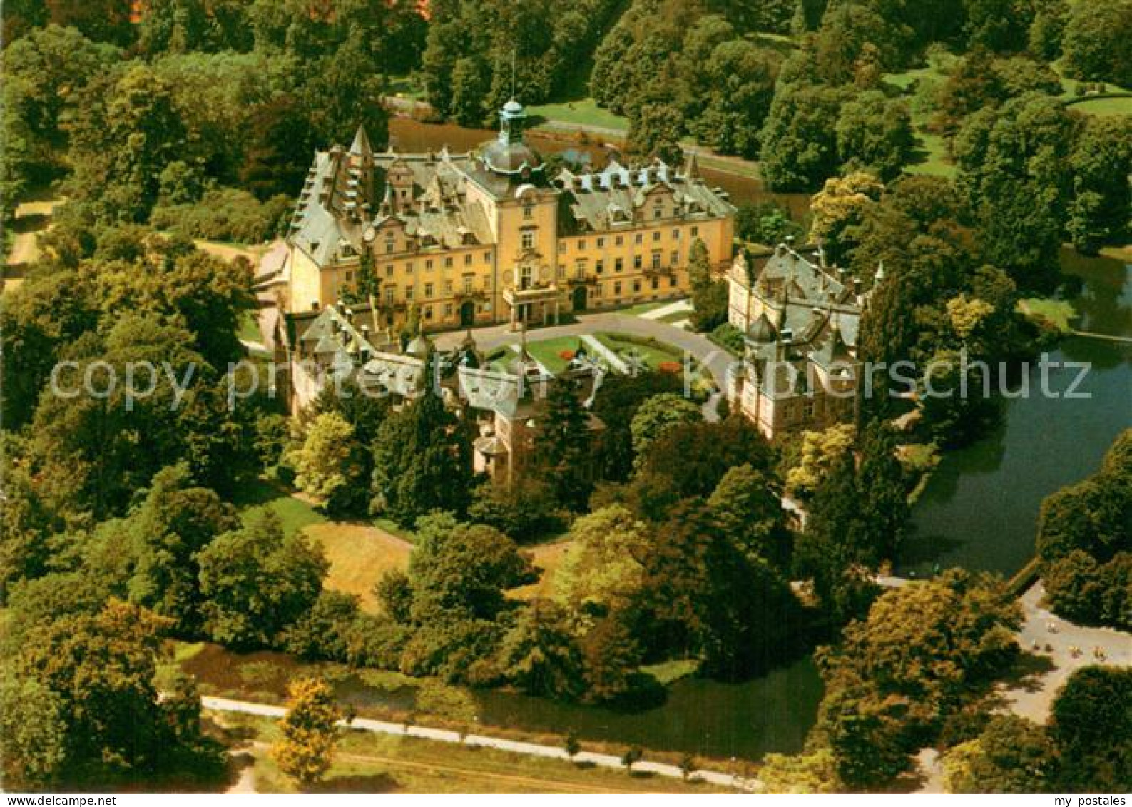 73718155 Bueckeburg Schloss Bueckeburg Fliegeraufnahme Bueckeburg - Bueckeburg