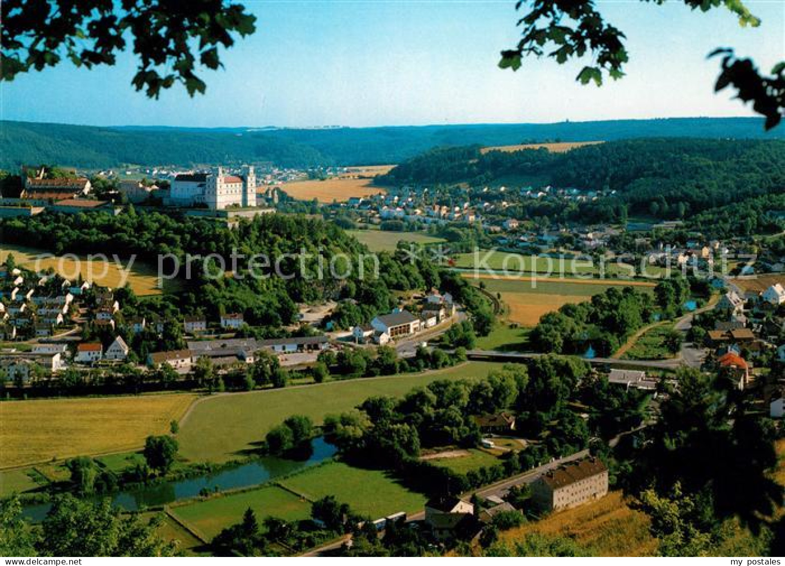 73029696 Eichstaett Oberbayern Panorama Mit Willibaldsburg Eichstaett Oberbayern - Eichstaett