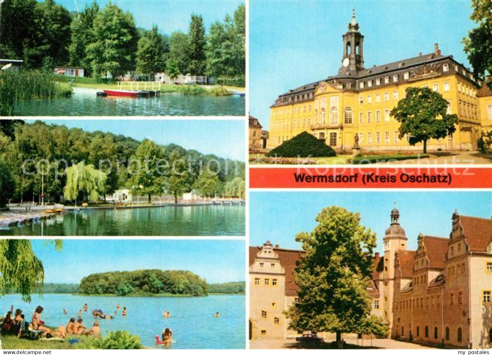 73029682 Wermsdorf Horstseebad Schloss Hubertusburg Rat Der Gemeinde  Wermsdorf - Wermsdorf