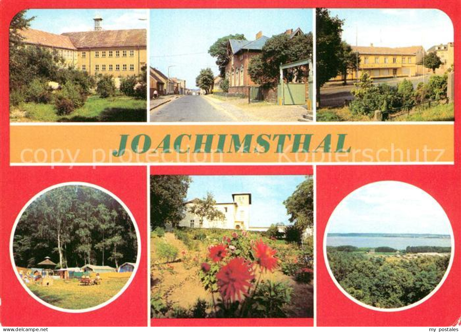 73029680 Joachimsthal Zentralberufsschule Dorfstrasse Hotel Jaegerhof Zeltplatz  - Joachimsthal