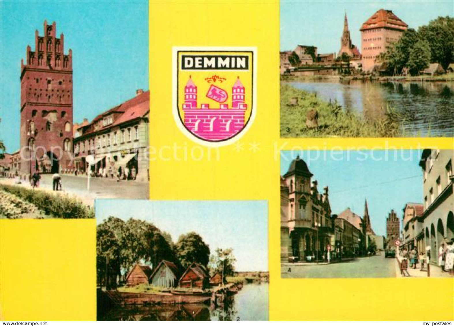 73029653 Demmin Mecklenburg Vorpommern Luisentor Fischerhaeuser Clara-Zetkin-Str - Demmin