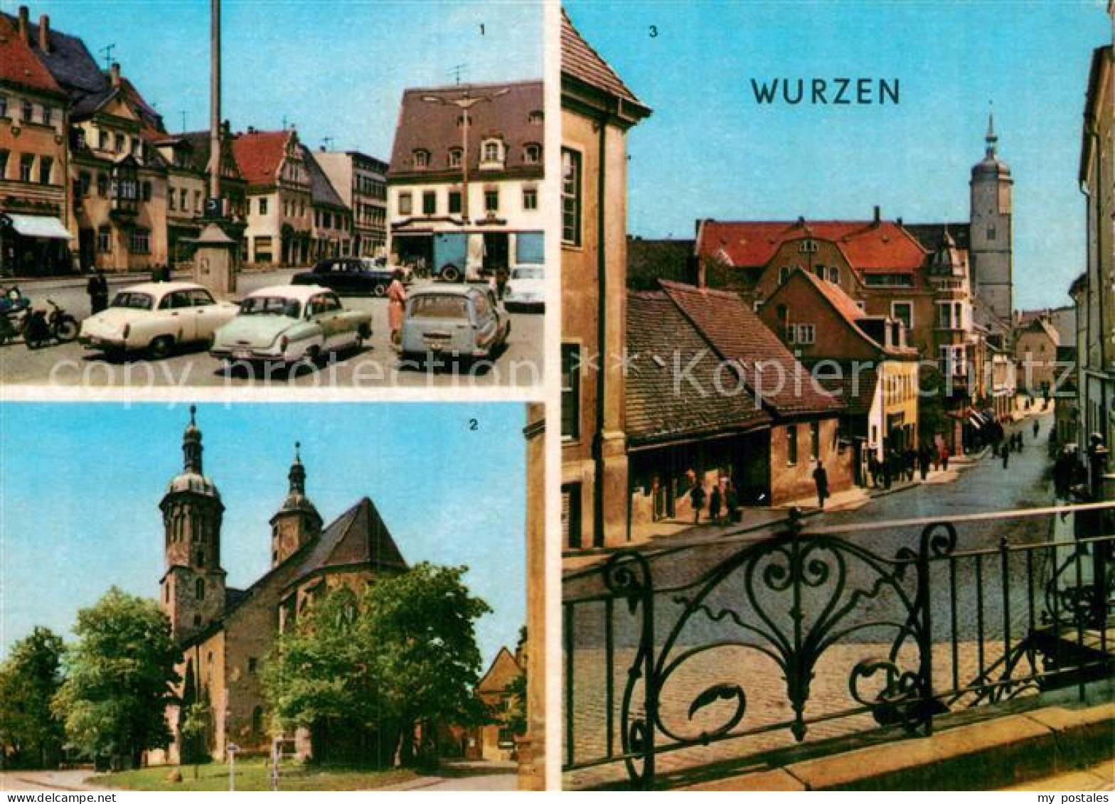 73029645 Wurzen Sachsen Markt Dom Wenceslaigasse  Wurzen Sachsen - Wurzen