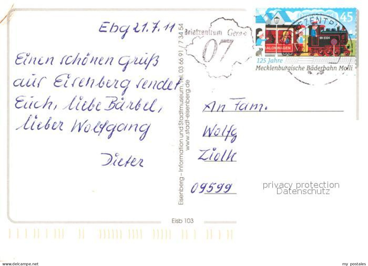 73028976 Eisenberg Thueringen Rathaus Stadtmuseum Kraeutergarten Tiergarten  Eis - Eisenberg