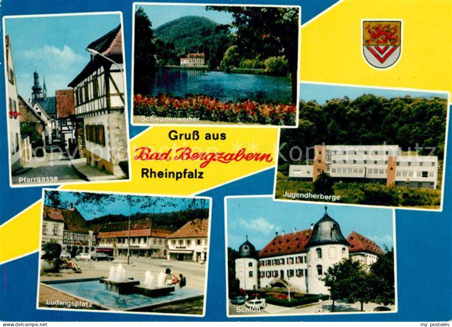 73027808 Bad Bergzabern Pfarrgasse Jugendherberge Schwanenweihe Schloss Ludwigsp - Bad Bergzabern