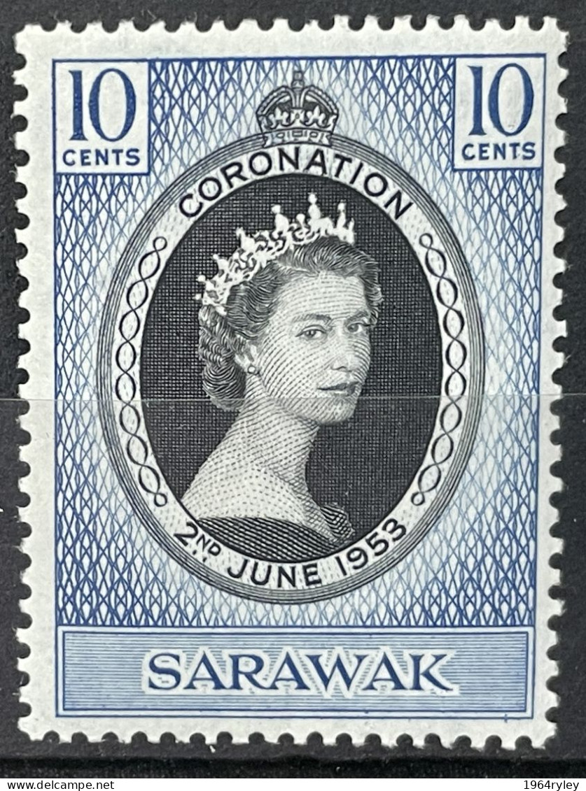 SARAWAK - MNH**  - 1953 CORONATION ISSUE - # 187 - Sarawak (...-1963)