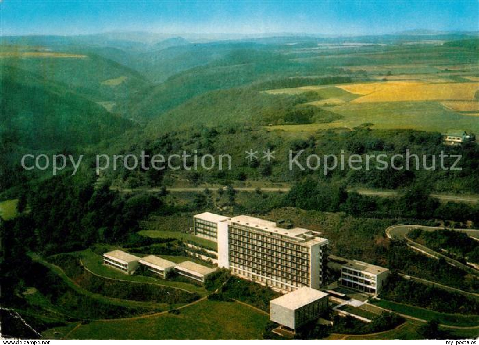 73027221 Manderscheid Eifel Fliegeraufnahme Eifelsanatorium  Manderscheid - Manderscheid