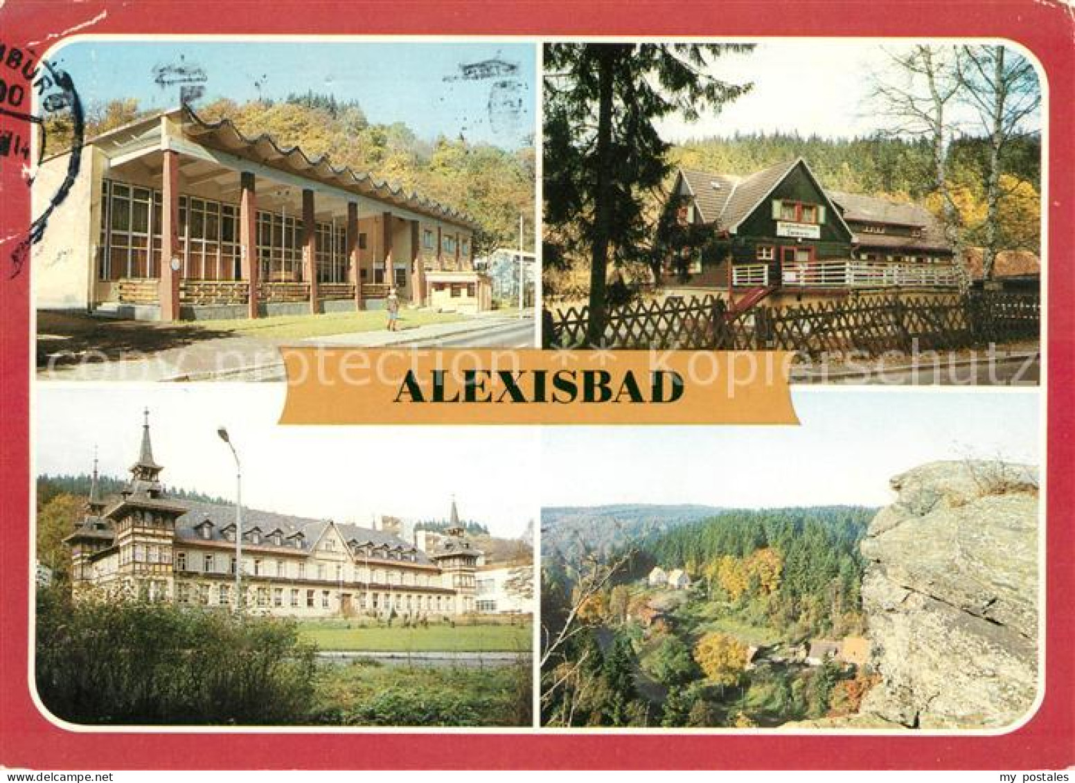 73026536 Alexisbad Harz HO Raststaette Golde Rose Kinderkurheim Talwiese Alexisb - Harzgerode