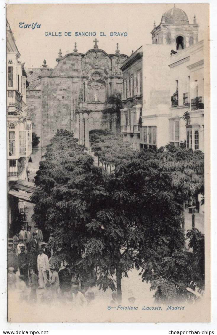 TARIFA - Calle De Sancho El Bravo - Sin Dividir - Undivided Back - Cádiz