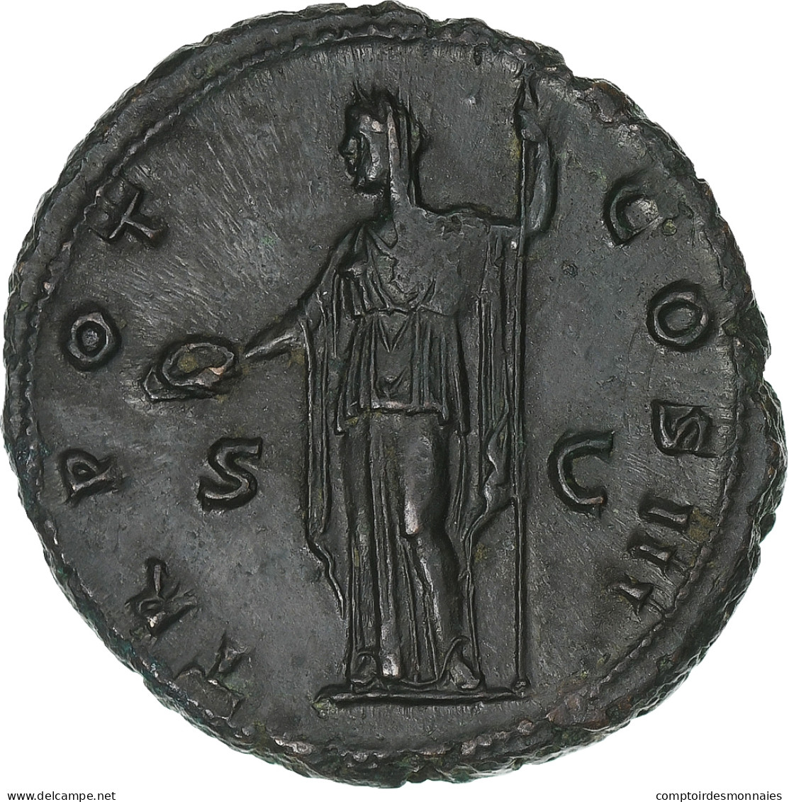 Antonin Le Pieux, As, 140-144, Rome, Bronze, SUP, RIC:699A - Les Antonins (96 à 192)