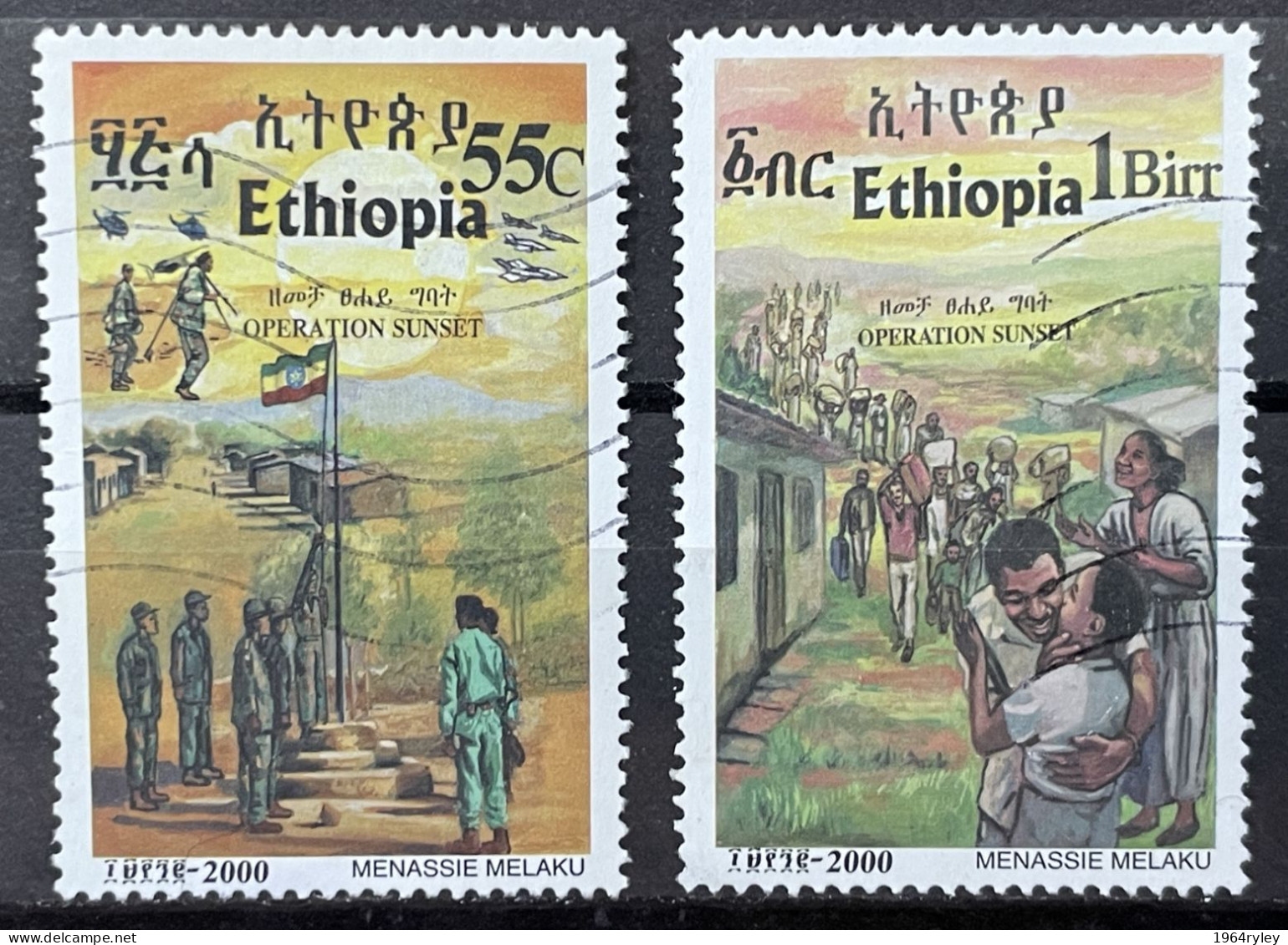 ETHIOPIA - (0) - 2000 -   # 1678, 1680 - Etiopia