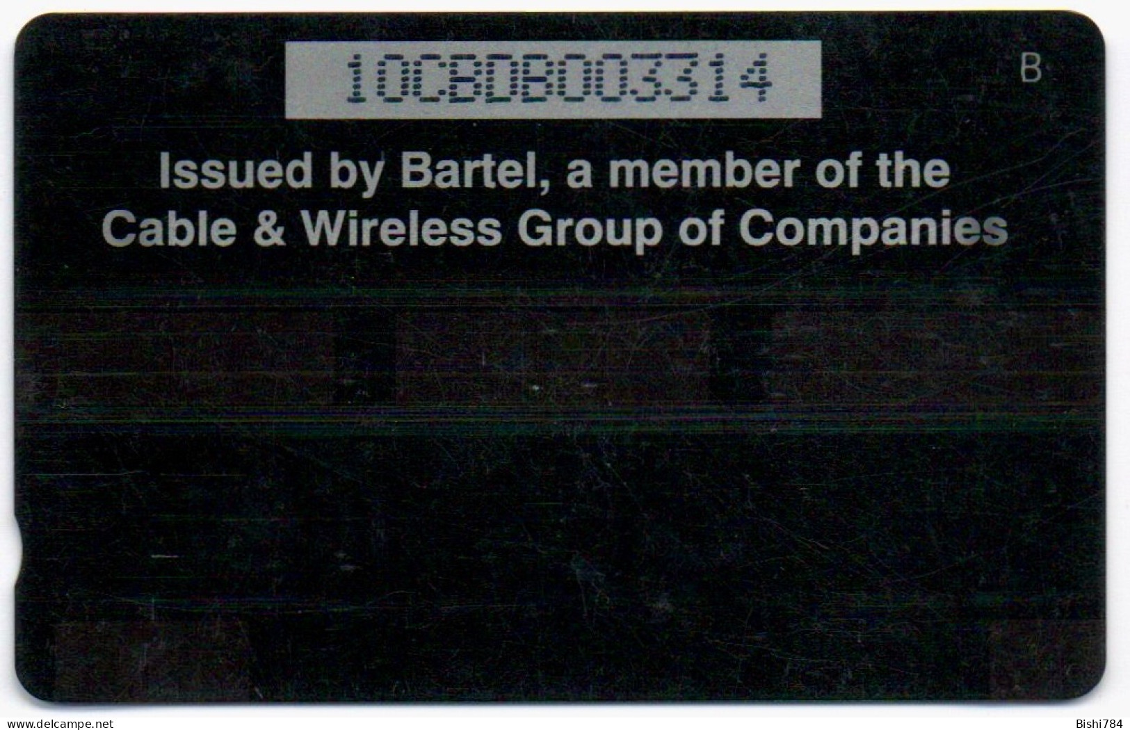 Barbados - Windsurfing - 10CBDB (Cover Plastic Falling Off) - Barbados (Barbuda)