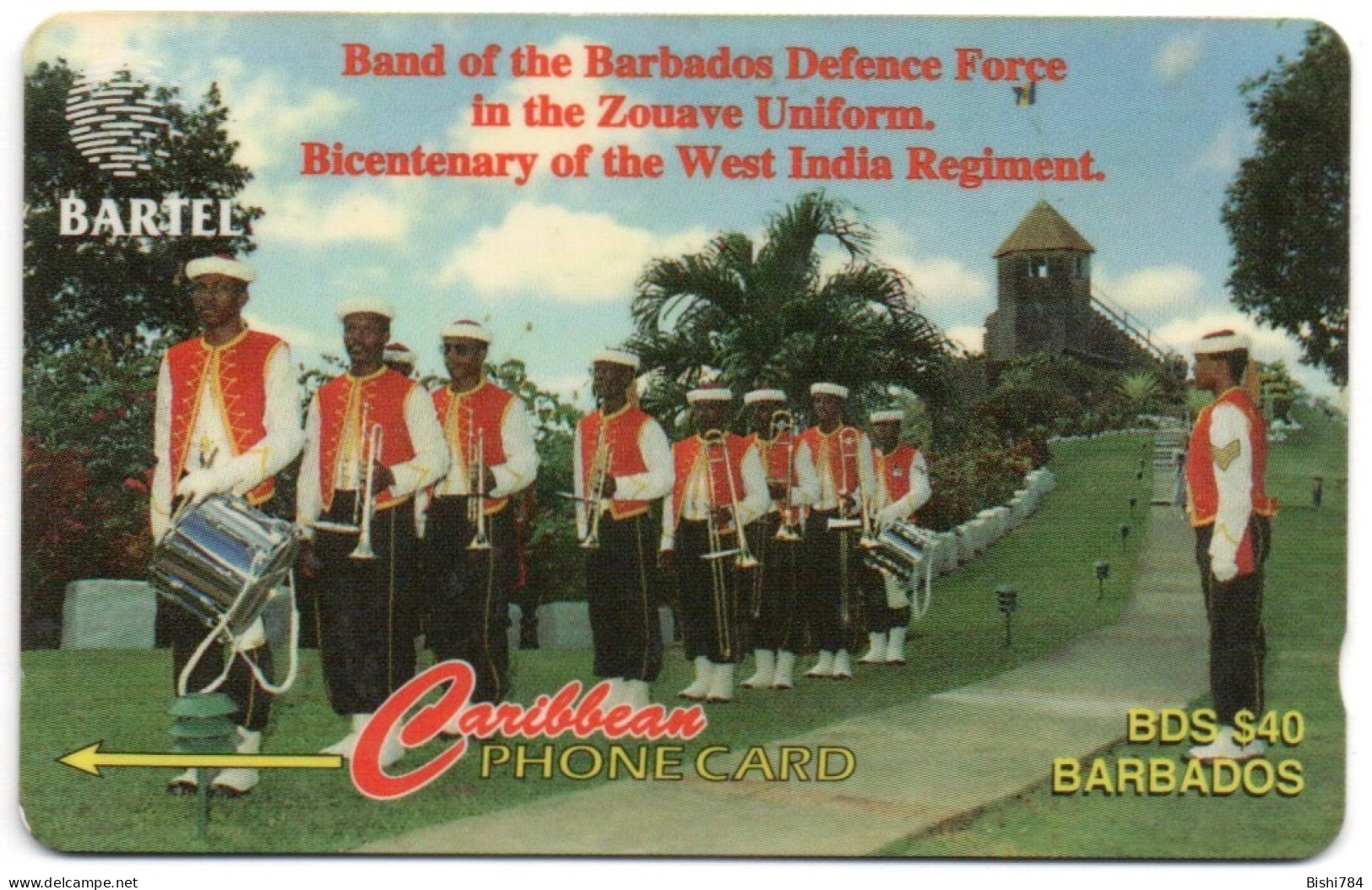 Barbados - Defense Force Band - 92CBDB - Barbados (Barbuda)