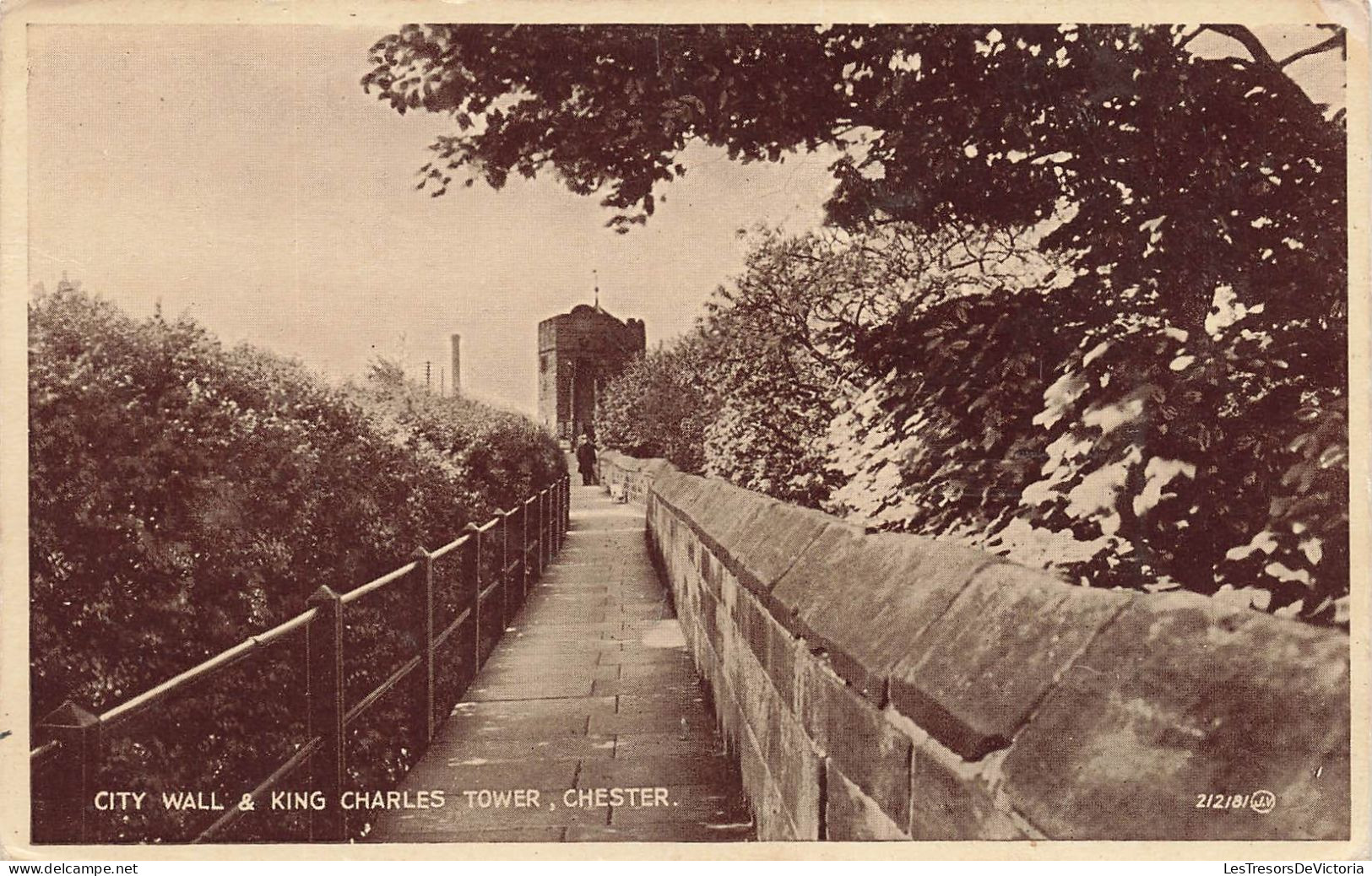 ROYAUME-UNI - City Wall & King Charles Tower - Chester  - Carte Postale Ancienne - Chester