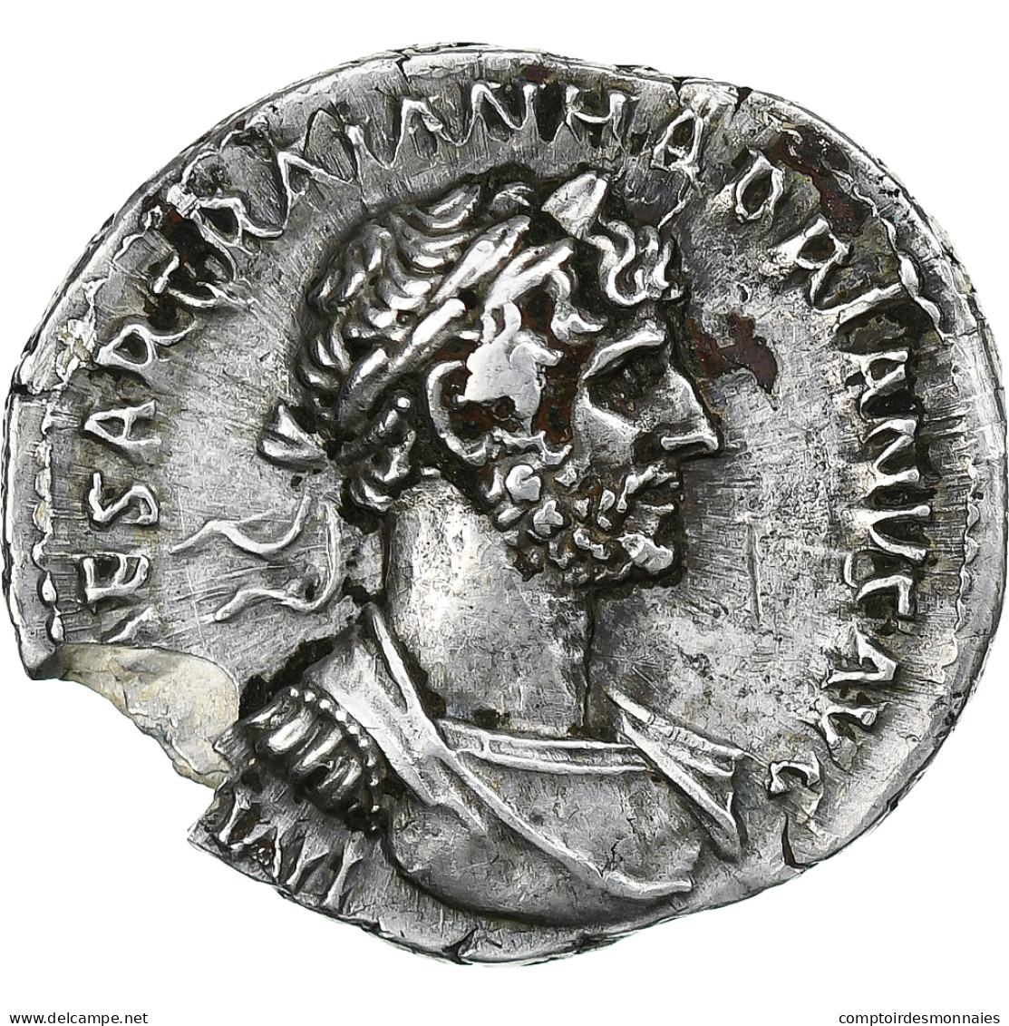 Hadrien, Denier, 117, Rome, Argent, SUP, RIC:92 - La Dinastia Antonina (96 / 192)