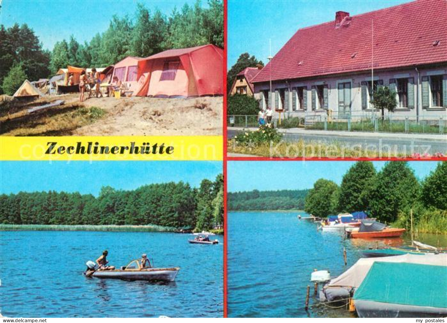73026286 Zechlinerhuette Campingplatz Wegener Gedenkstaette Tietzowsee  Zechline - Zechlinerhütte