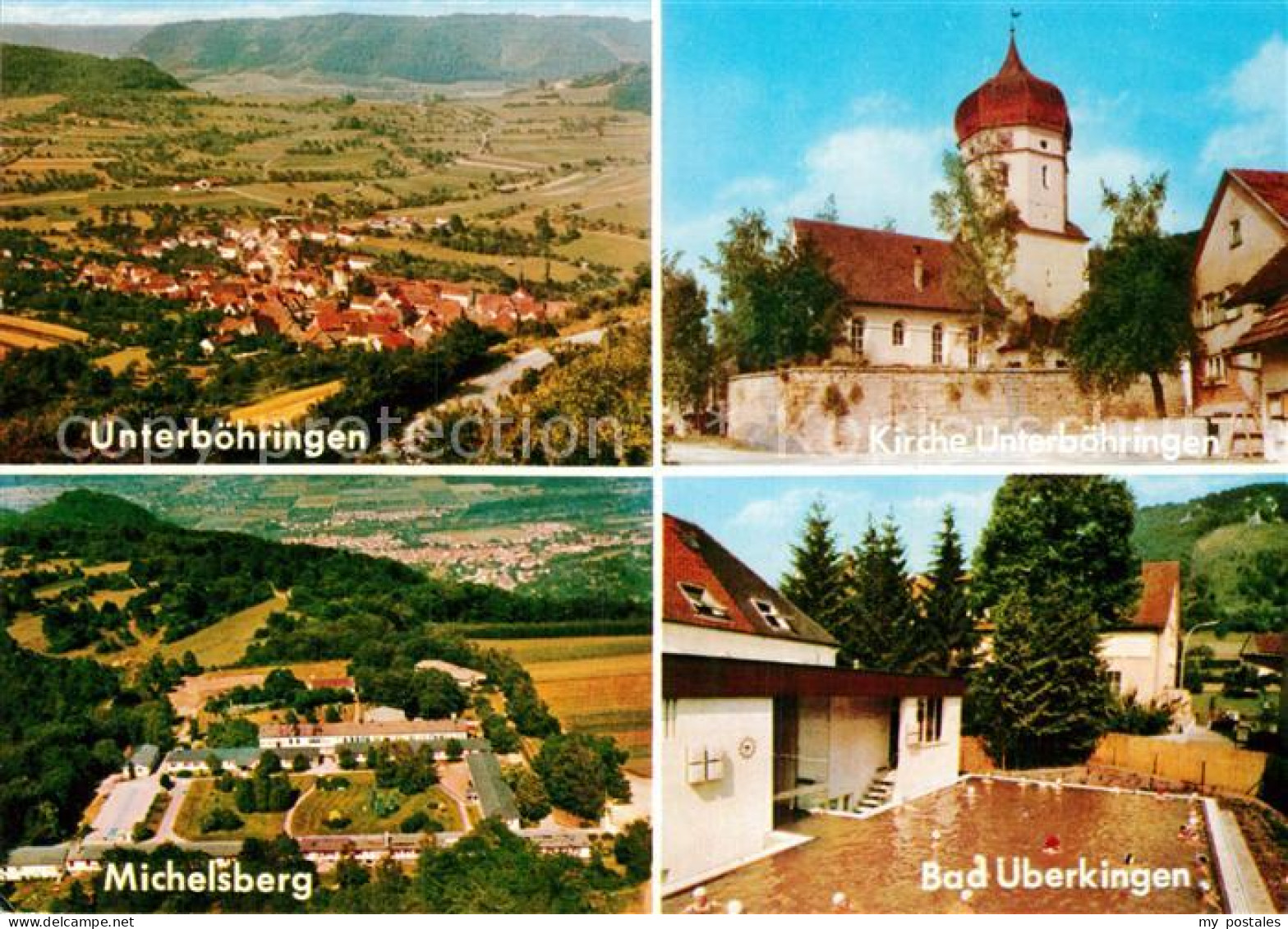 73026233 Unterboehringen Kirche Michelsberg Bad Ueberkingen  Unterboehringen - Bad Überkingen