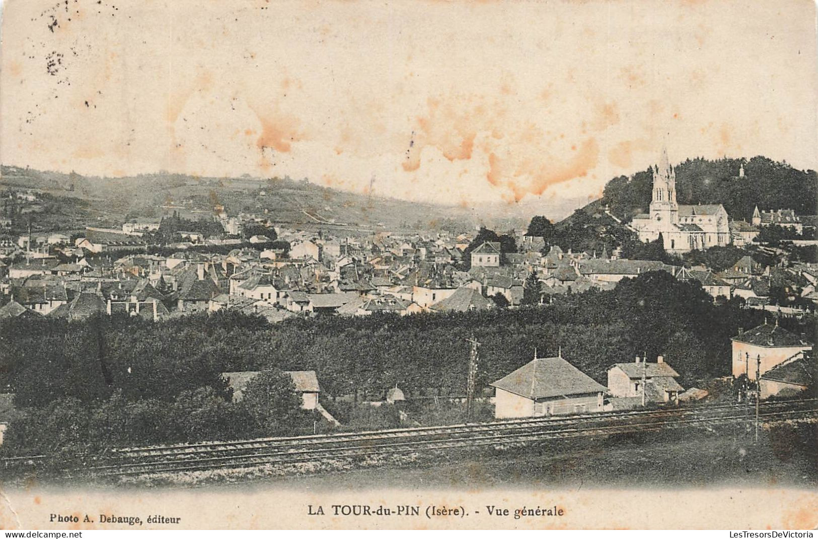 FRANCE - La Tour Du Pin (Isère) - Vue Générale De La Ville De Ses Environs - Carte Postale Ancienne - La Tour-du-Pin