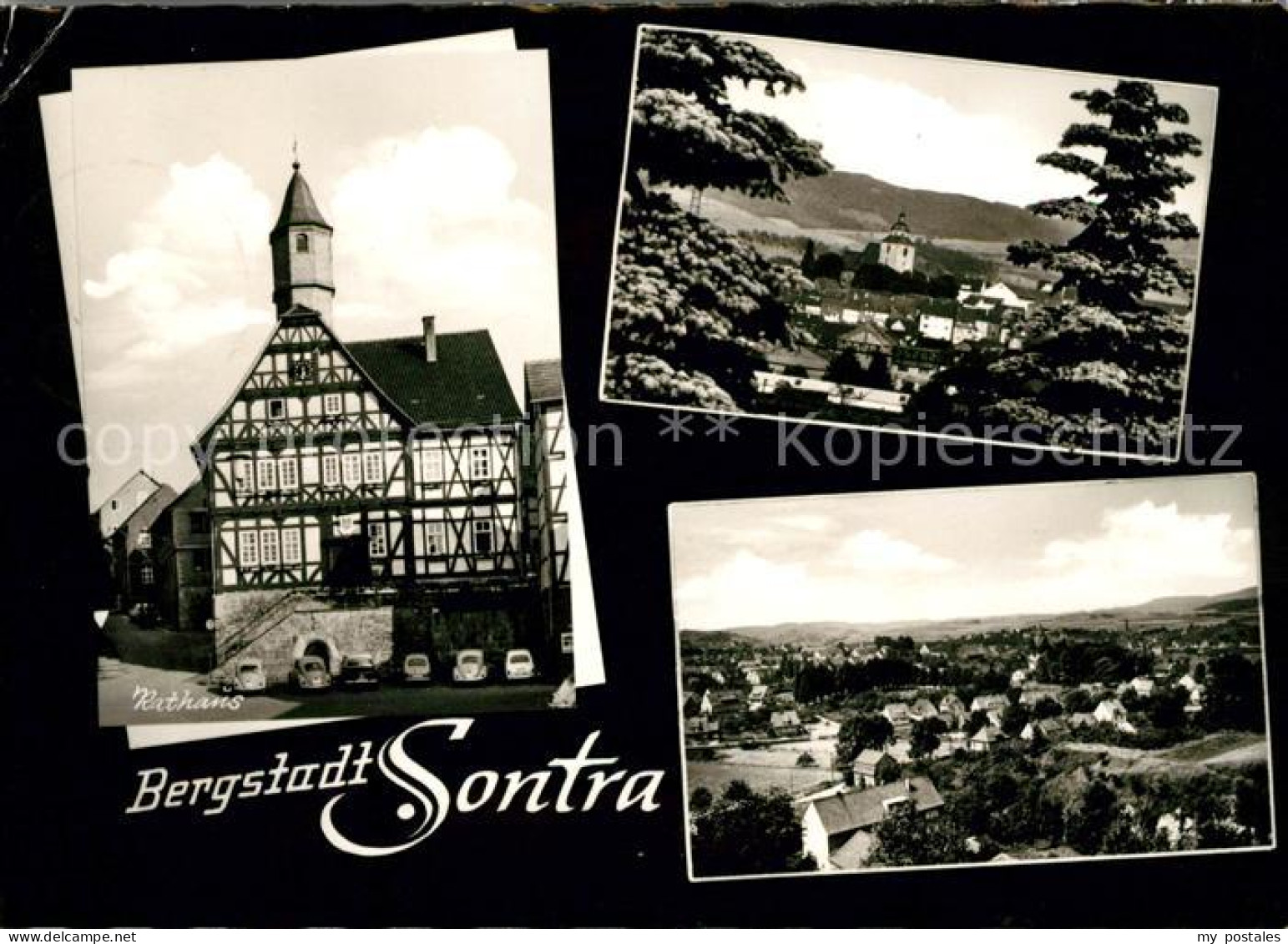 73023865 Sontra Rathaus Panorama Sontra - Sontra