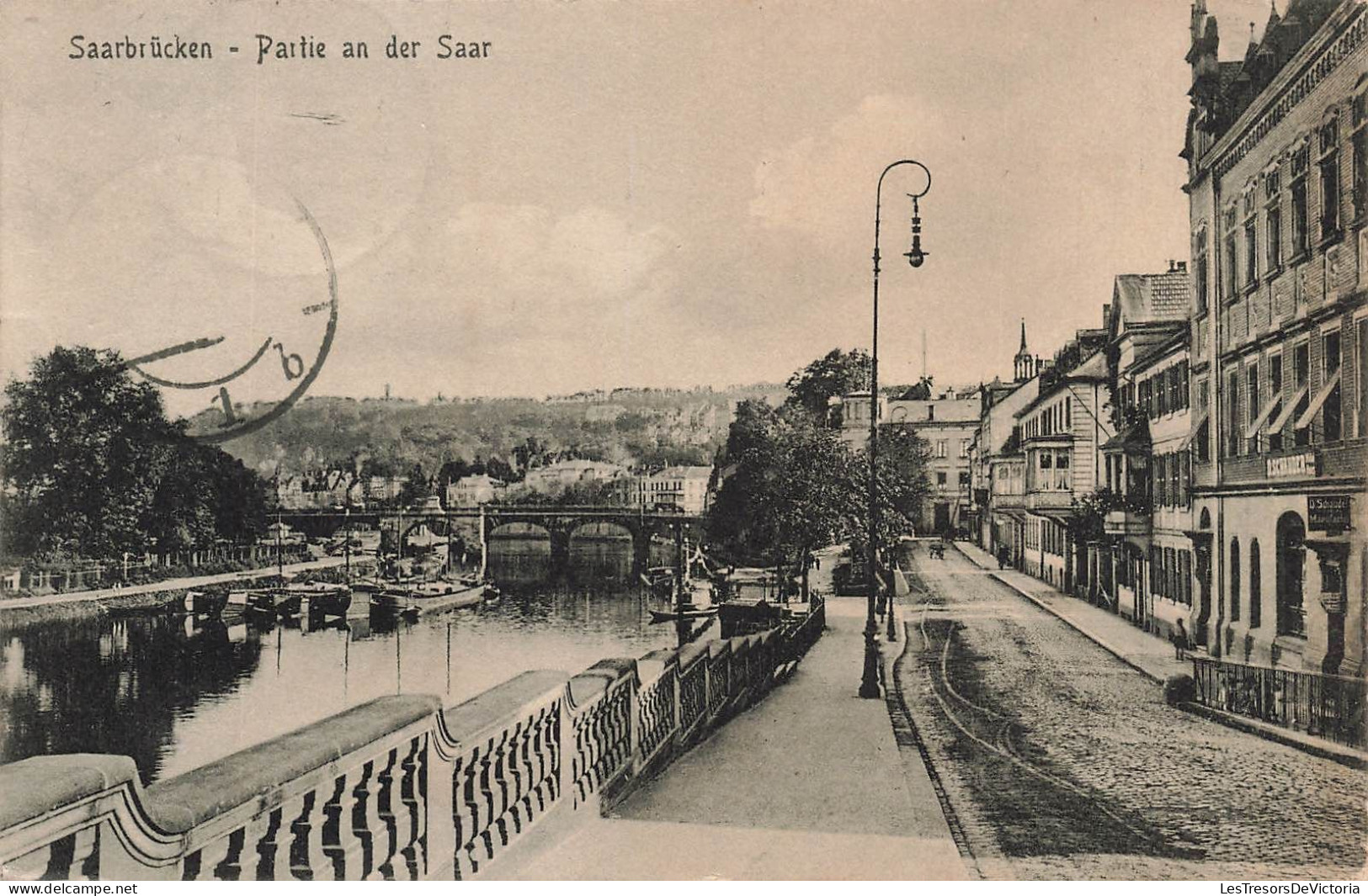 ALLEMAGNE - Saarbrûken - Partie An Der Saar - Vue Générale De La Ville - Carte Postale Ancienne - Saarbrücken