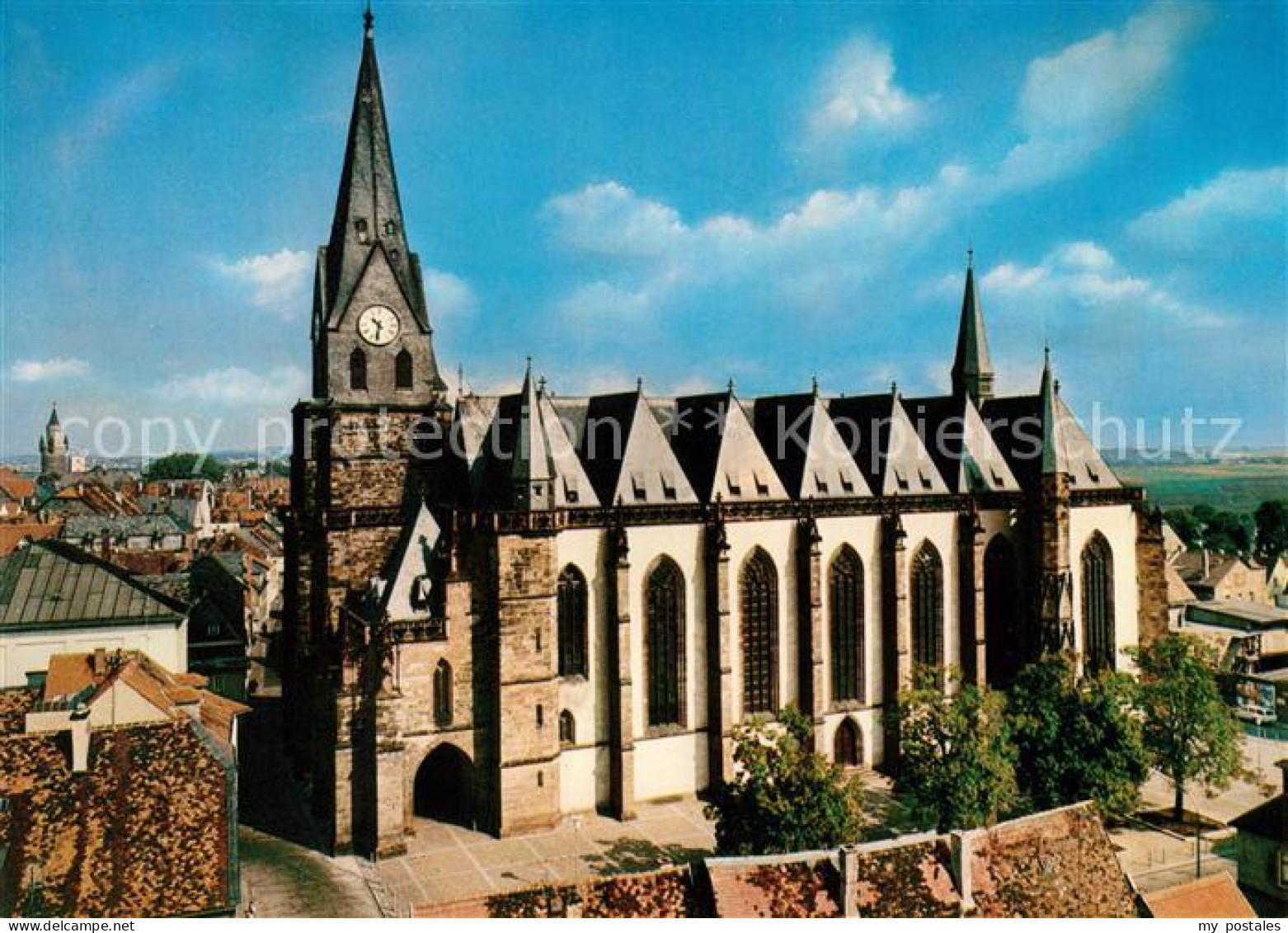 73022623 Friedberg Hessen Stadtkirche UL Frau  Friedberg Hessen - Friedberg