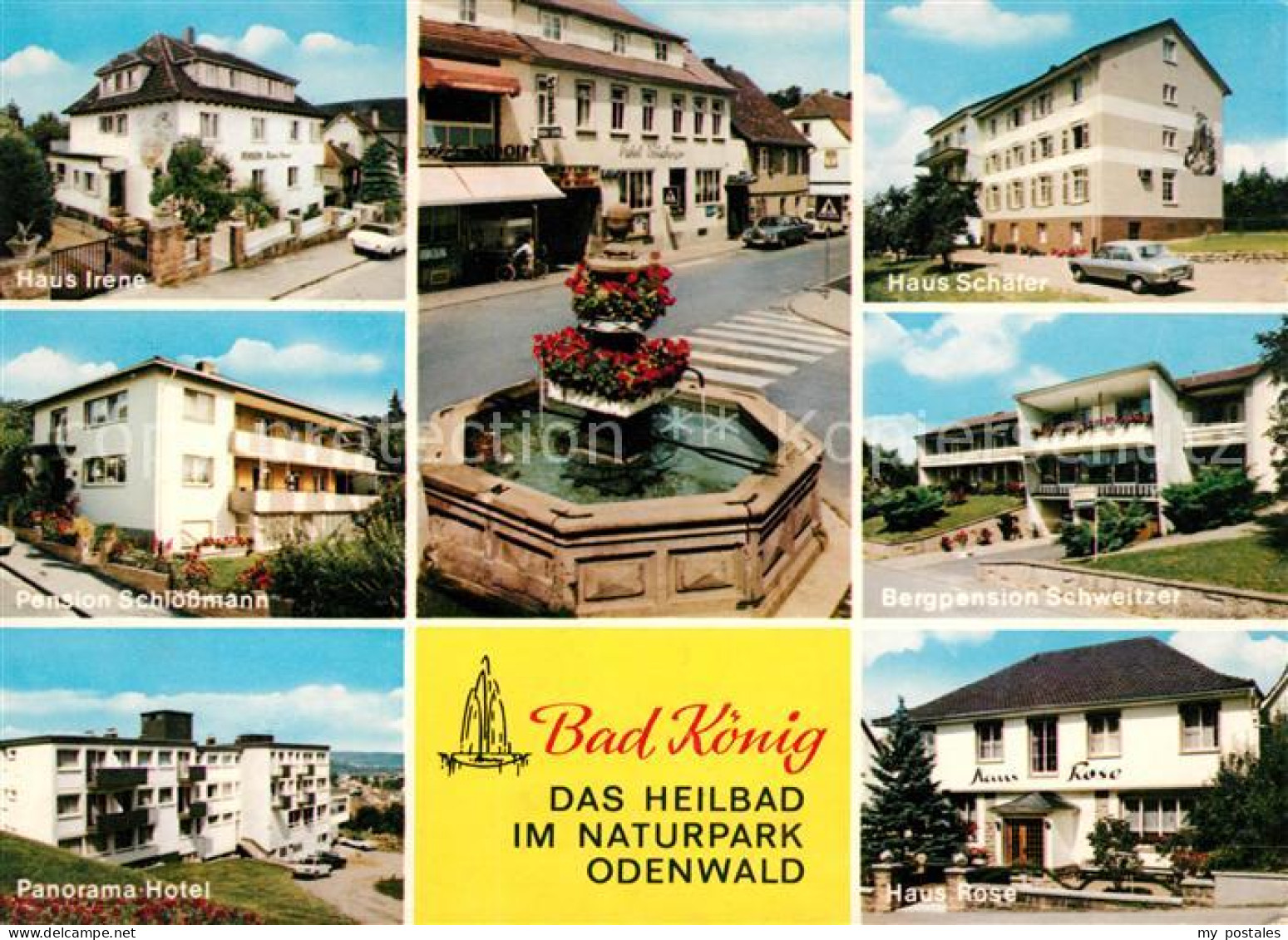 73021643 Bad Koenig Odenwald Haus Irene Pension Schloessmann Panorama Hotel Haus - Bad Koenig