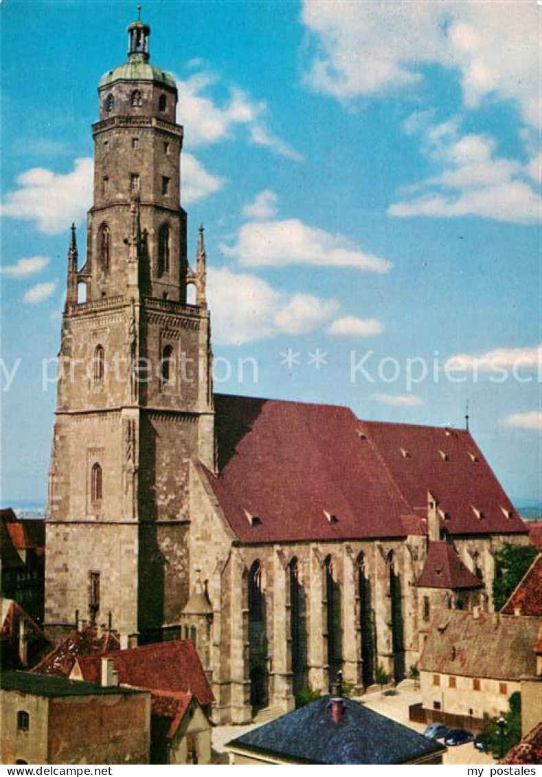 73021244 Noerdlingen St. Georgskirche  Noerdlingen - Nördlingen