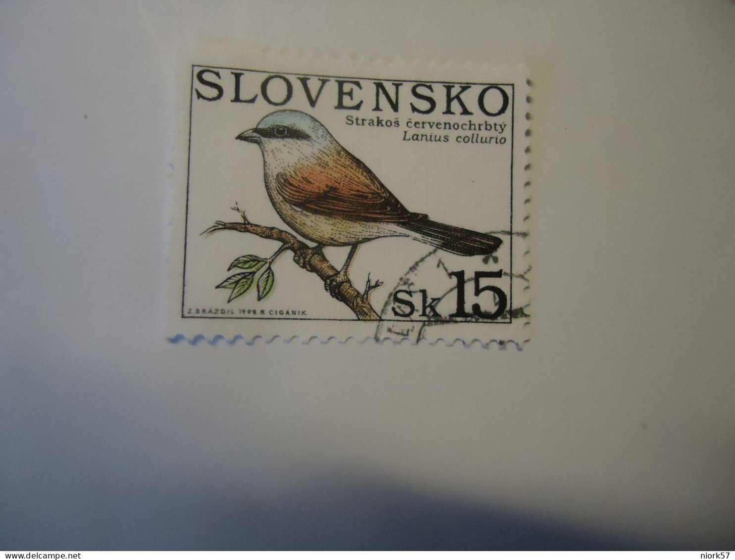 SLOVAKIA  USED   STAMPS  BIRDS BIRDS - Sonstige & Ohne Zuordnung