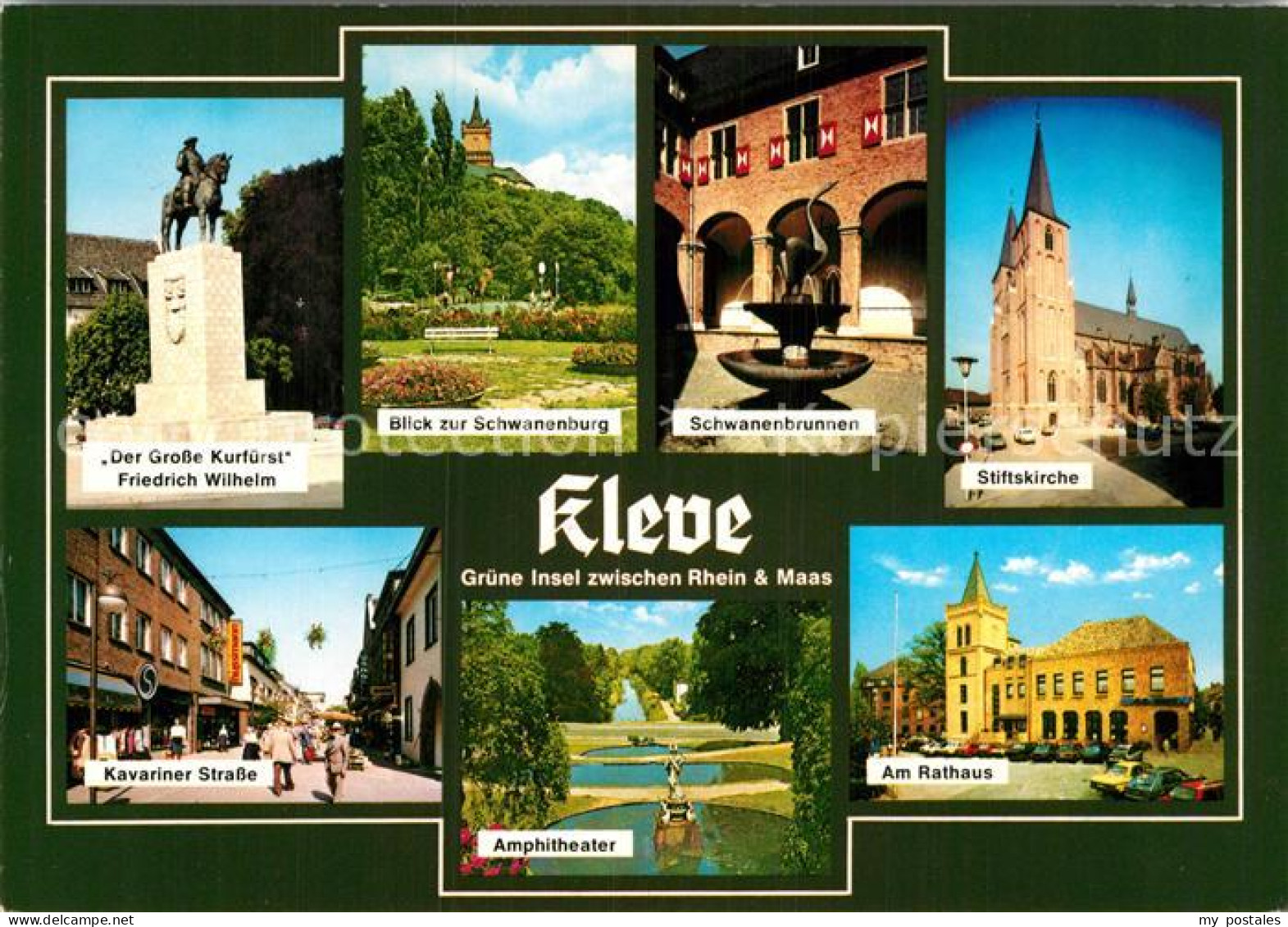 73019467 Kleve Stiftskirche Rathaus Amphitheater  Kleve - Kleve