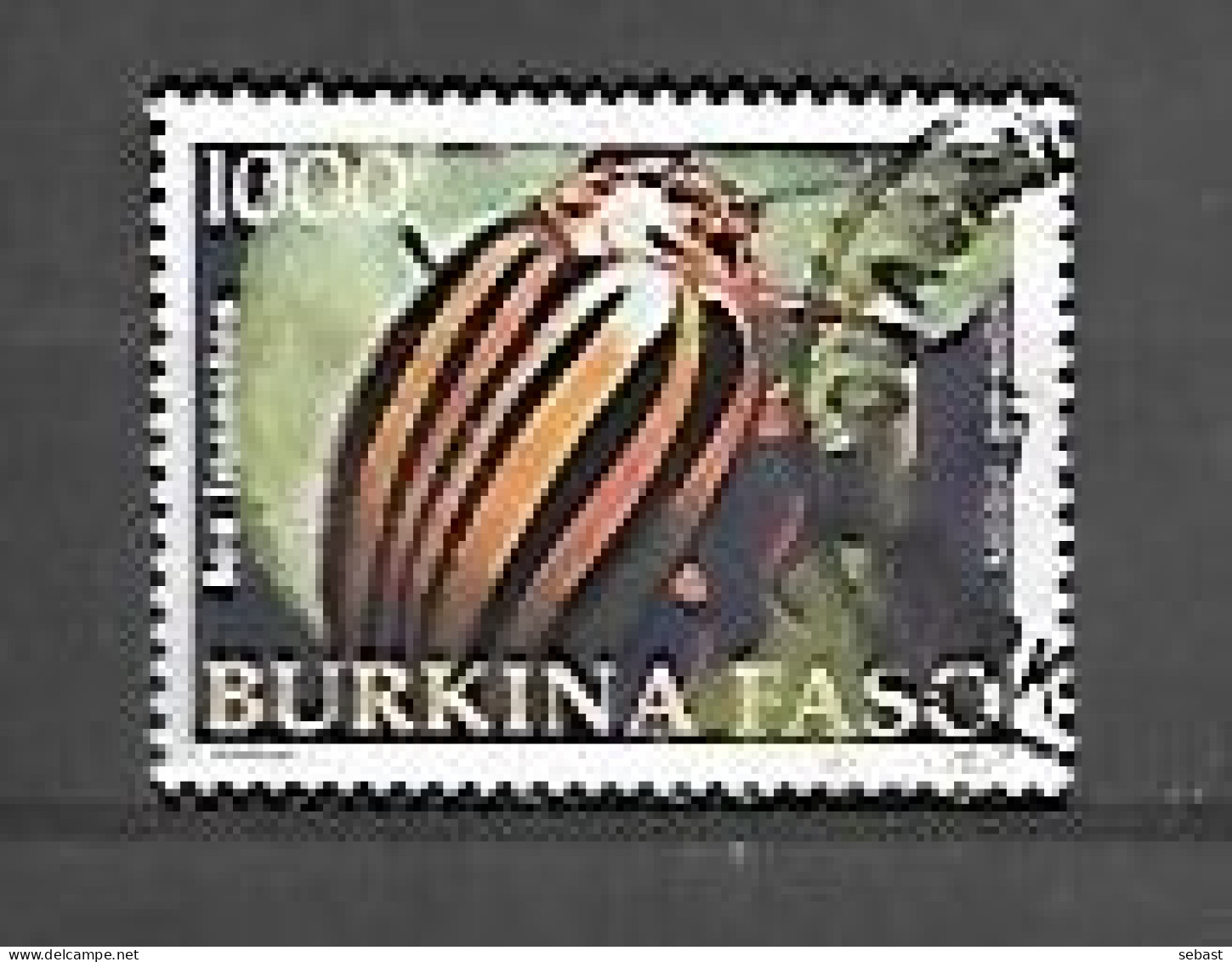 TIMBRE OBLITERE DU BURKINA DE 2002 N° MICHEL 1849 - Burkina Faso (1984-...)