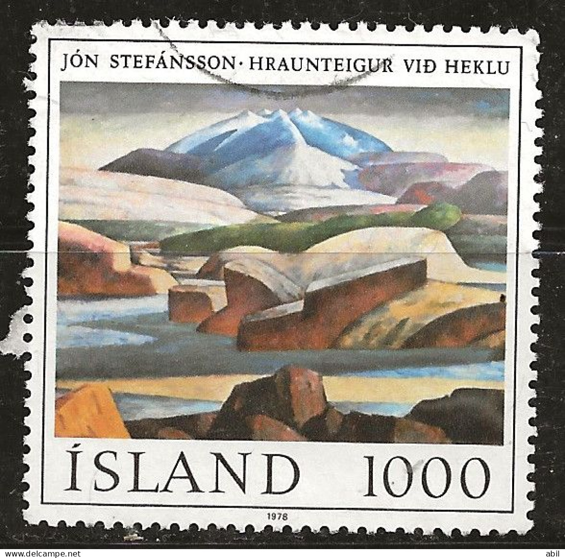 Islande 1978 N° Y&T : 488 Obl. - Usados