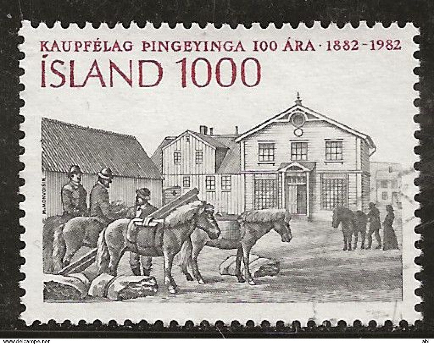 Islande 1982 N° Y&T : 536 Obl. - Usados