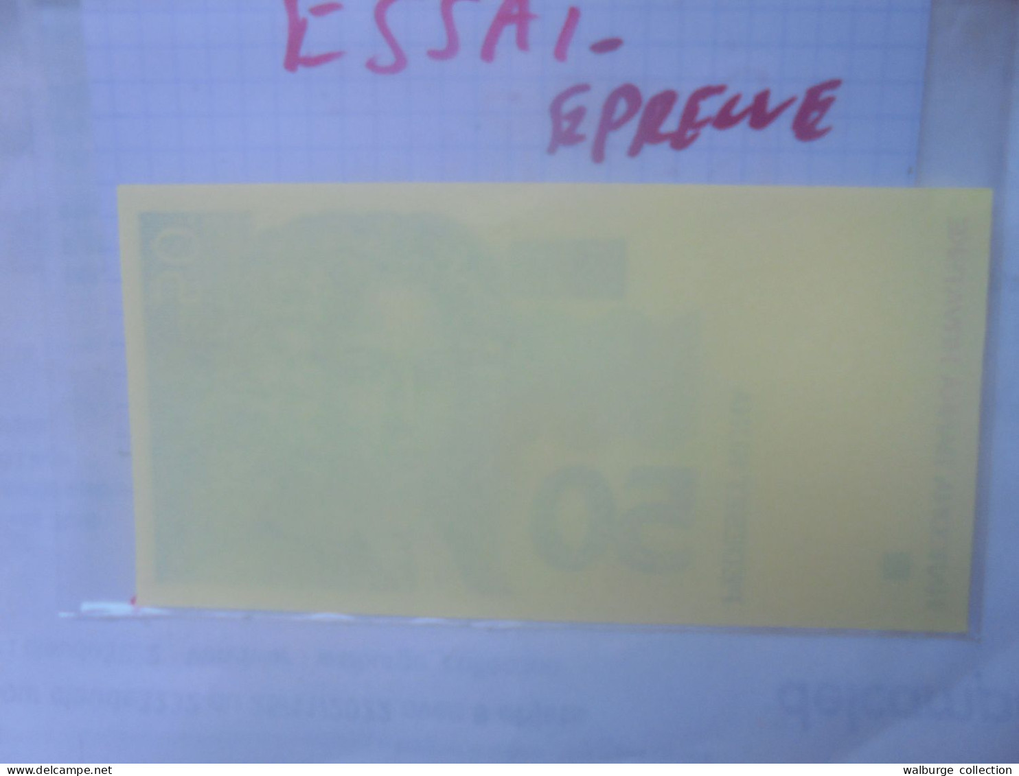 +++EPREUVE Ou ESSAI+++CROATIE 50 KUNA 1993+++(B.33) - Croacia