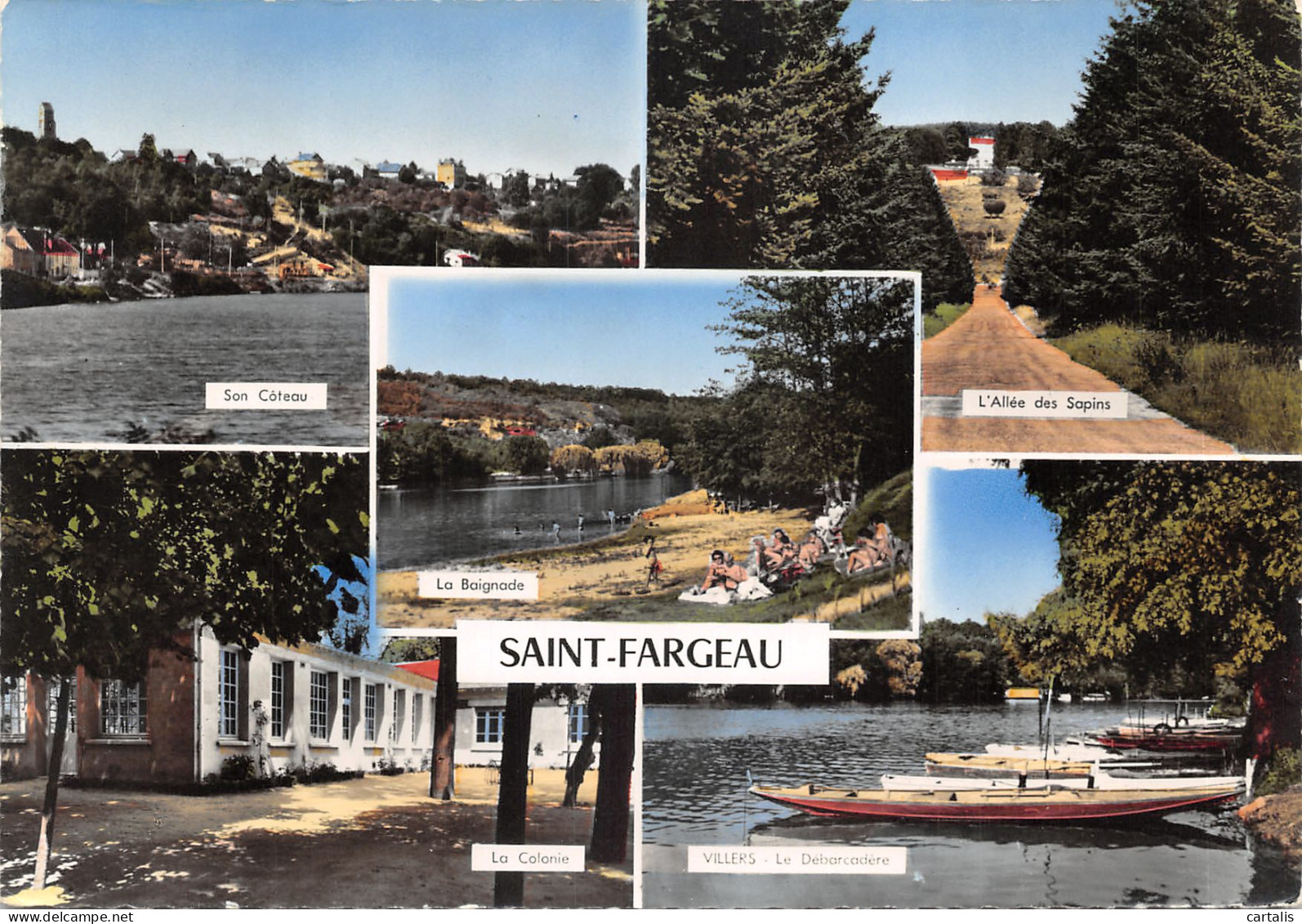 77-SAINT FARGEAU-N 593-D/0161 - Saint Fargeau Ponthierry