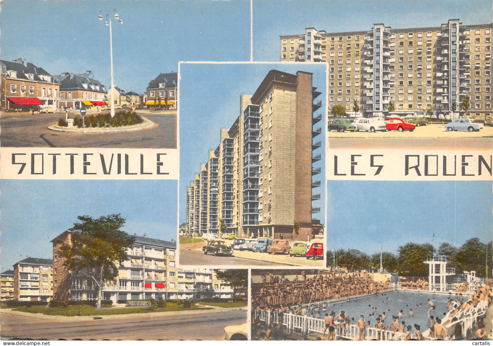 76-SOTTEVILLE LES ROUEN-N 593-C/0317 - Sotteville Les Rouen