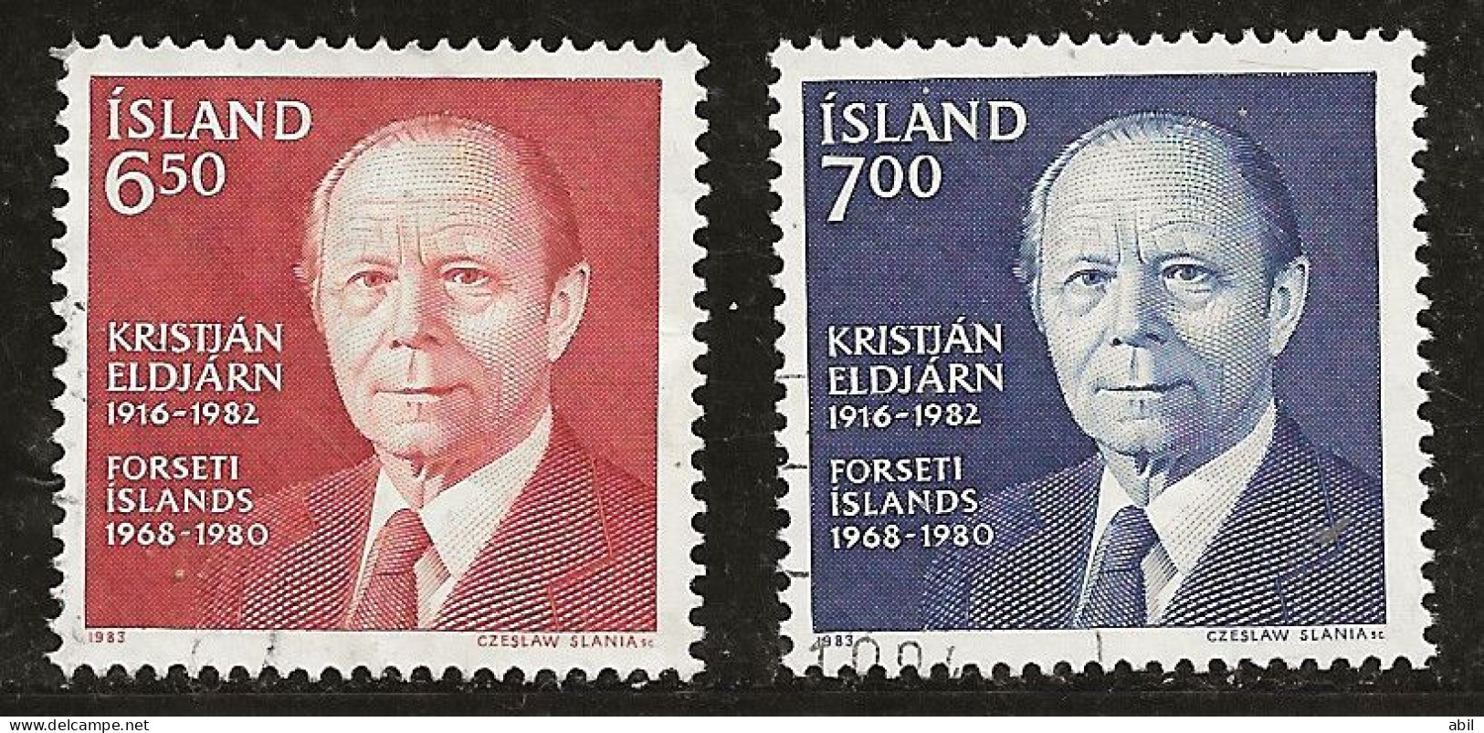 Islande 1983 N° Y&T : 563 Et 564 Obl. - Oblitérés