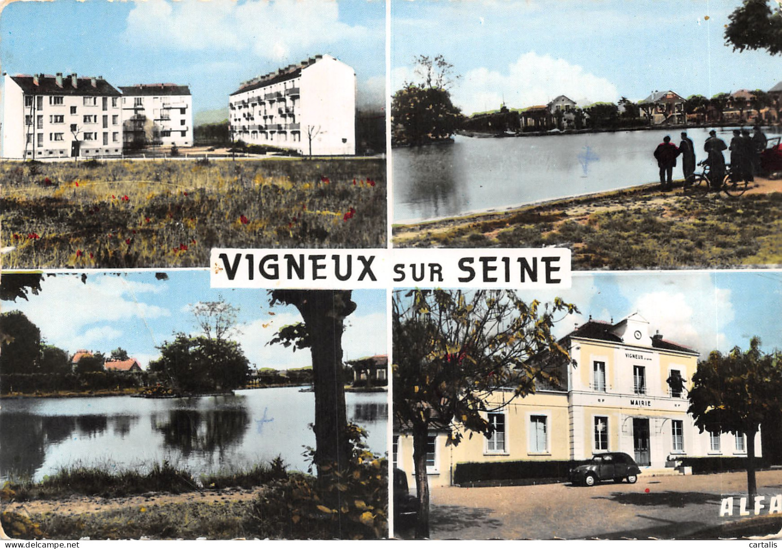 91-VIGNEUX SUR SEINE-N 595-A/0211 - Vigneux Sur Seine