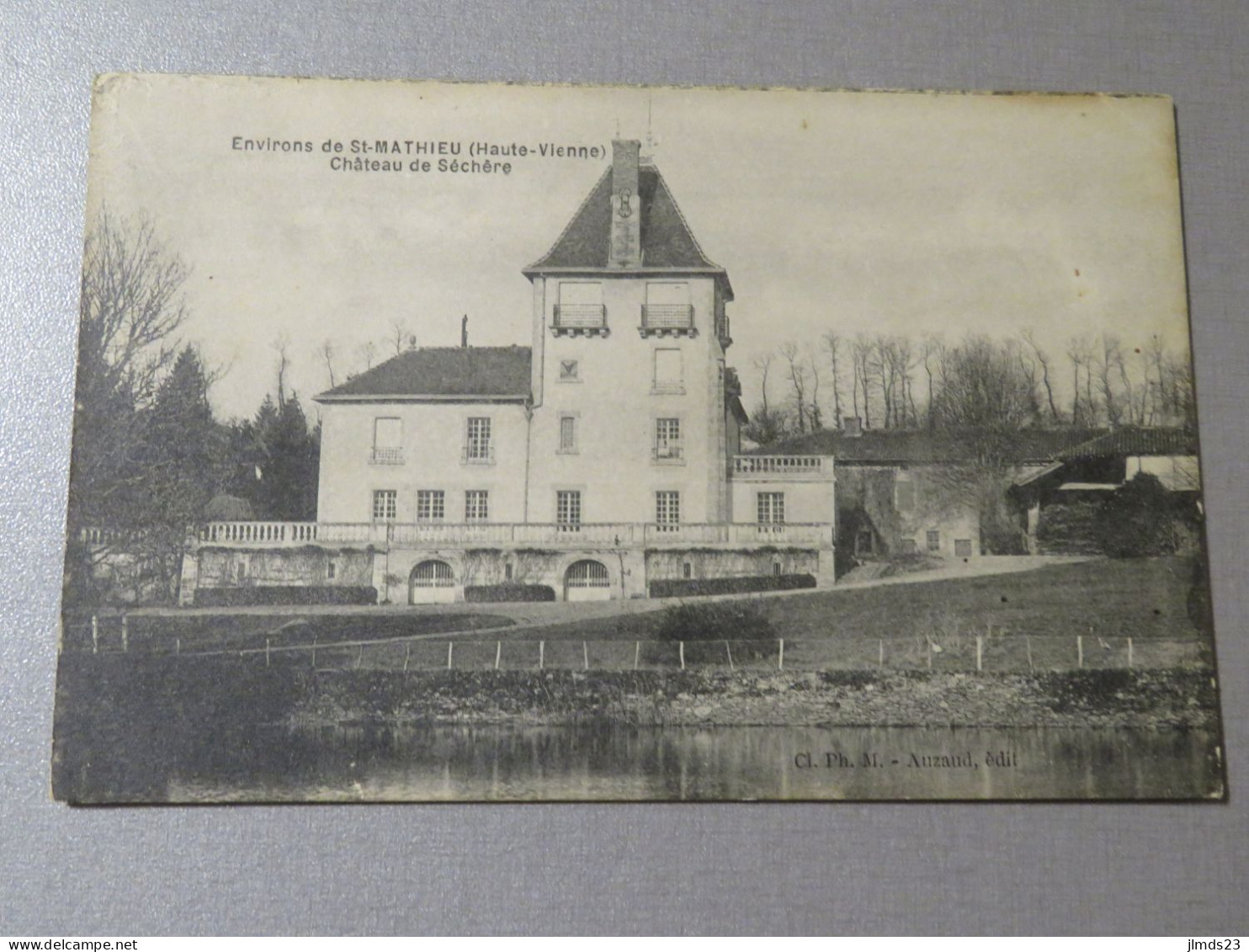 SAINT MATHIEU, ENVIRONS, HAUTE VIENNE, CHATEAU DE SECHERE, CPA - Saint Mathieu