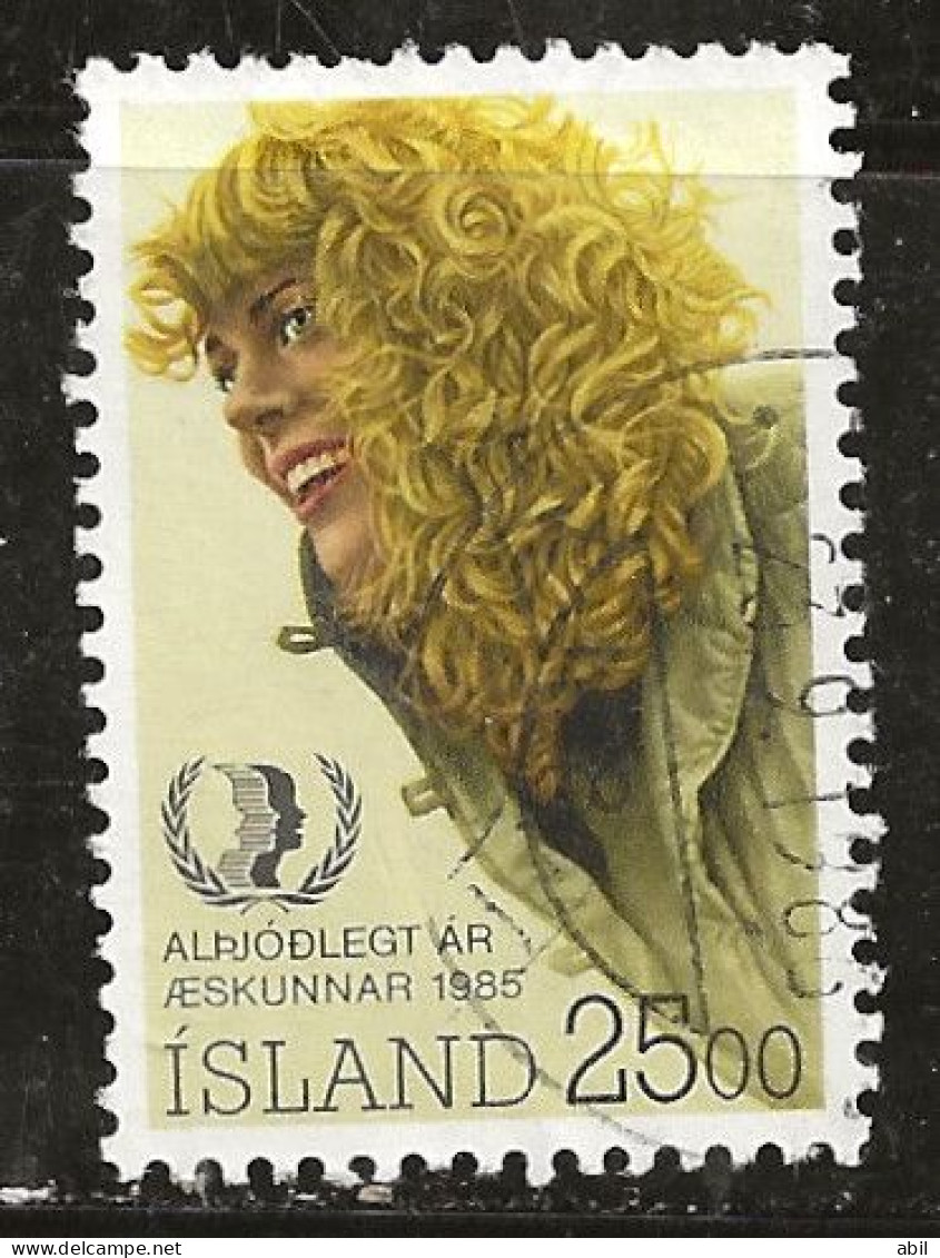 Islande 1985 N° Y&T : 587 Obl. - Gebraucht