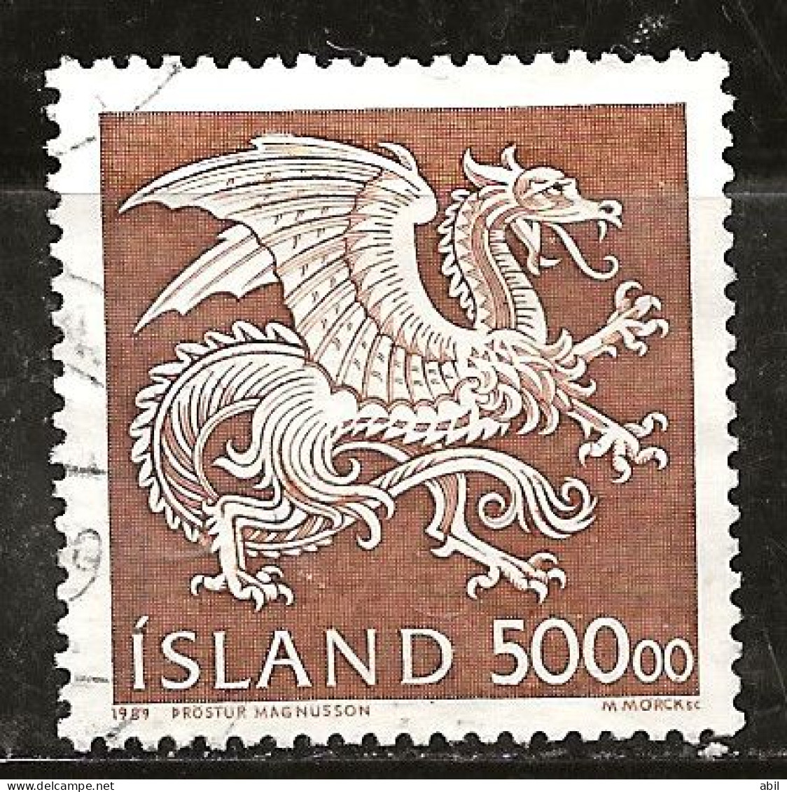 Islande 1989 N° Y&T : 656 Obl. - Oblitérés