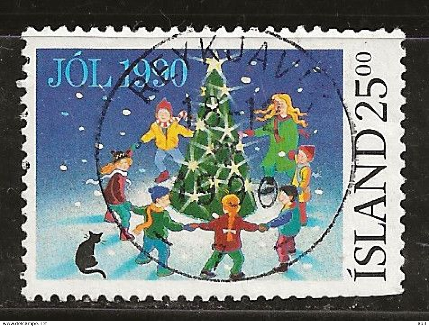 Islande 1990 N° Y&T : 689 Obl. - Gebraucht