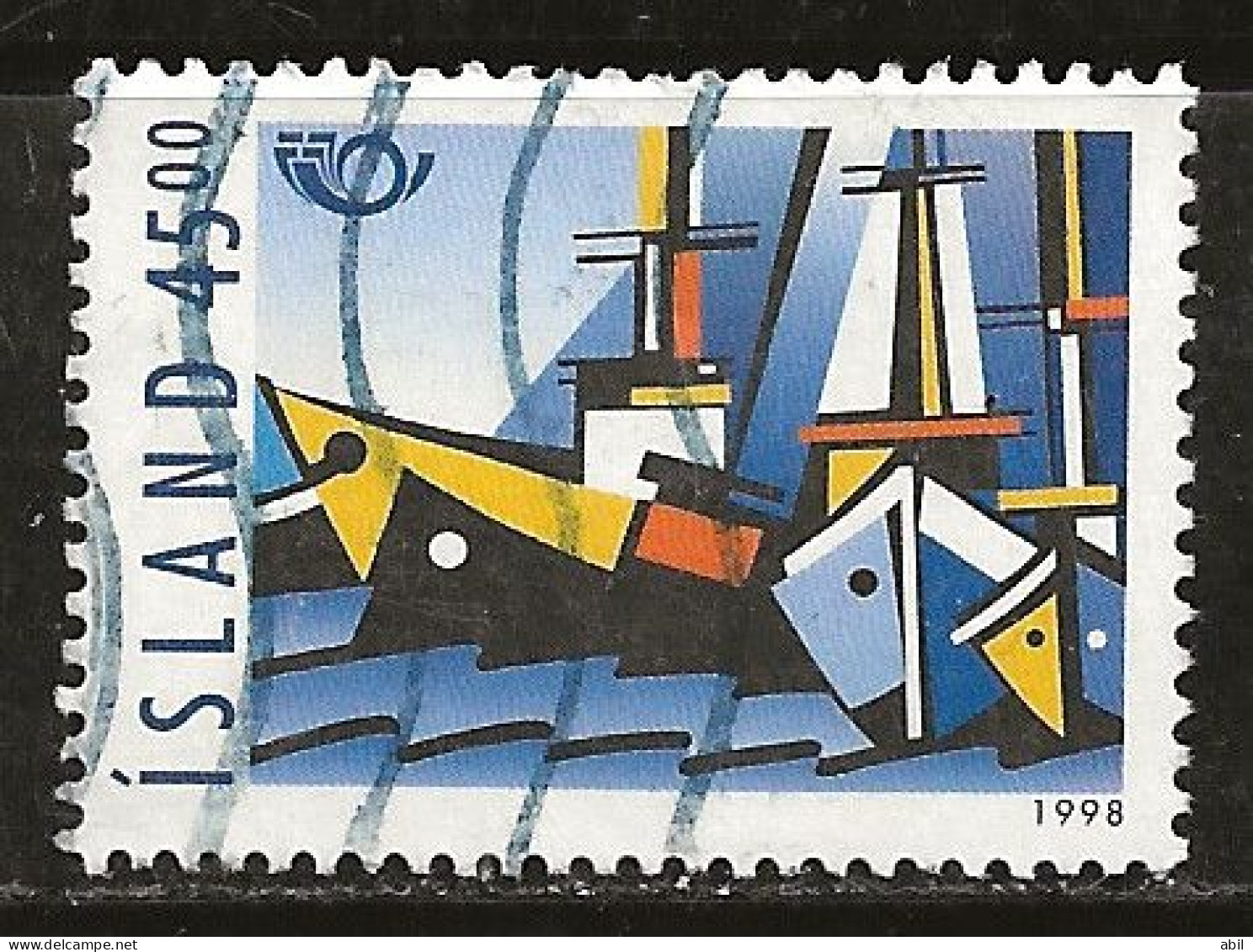 Islande 1998 N° Y&T : 838 Obl. - Gebraucht