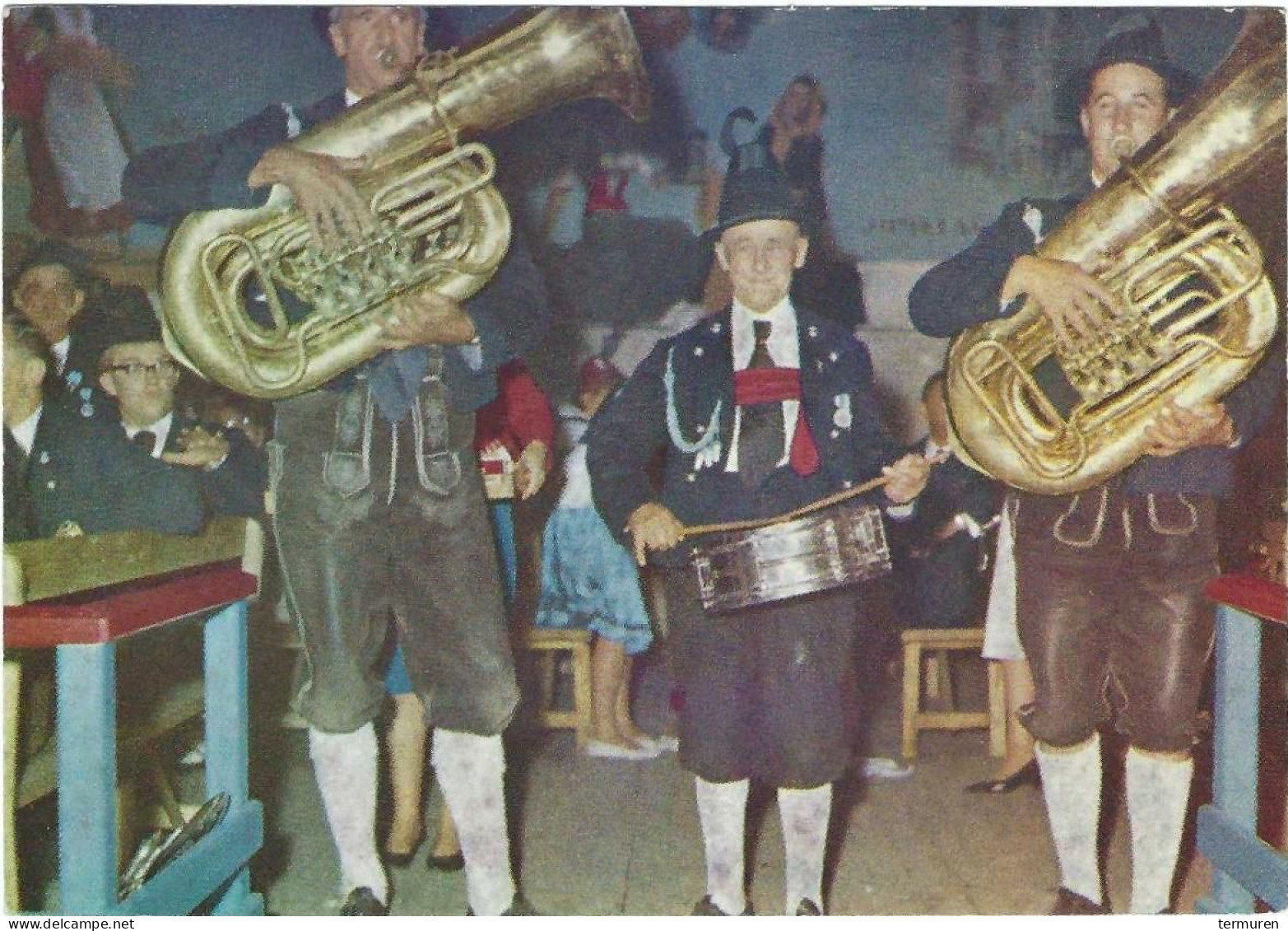 Wieze ; De Oktoberfeesten , "Leden Van De Folkloristische Groep Uit Beieren"  Jaren 1960 - Lebbeke