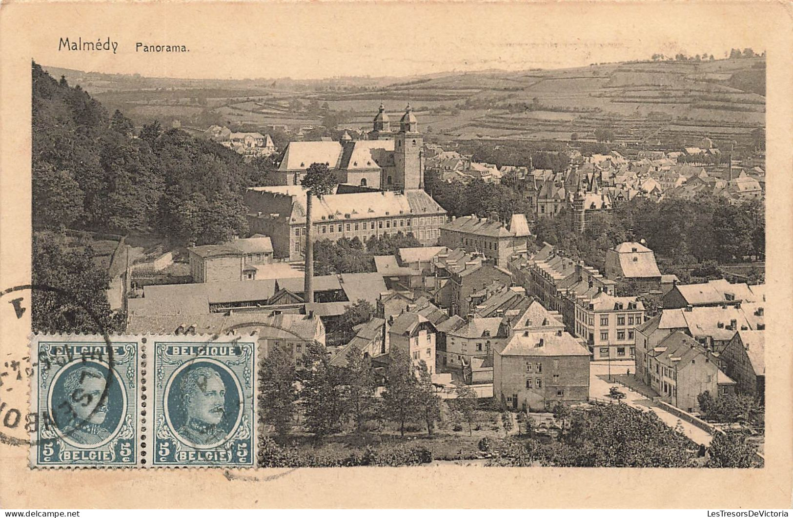 BELGIQUE - Malmedy - Panorama - Carte Postale Ancienne - Malmedy