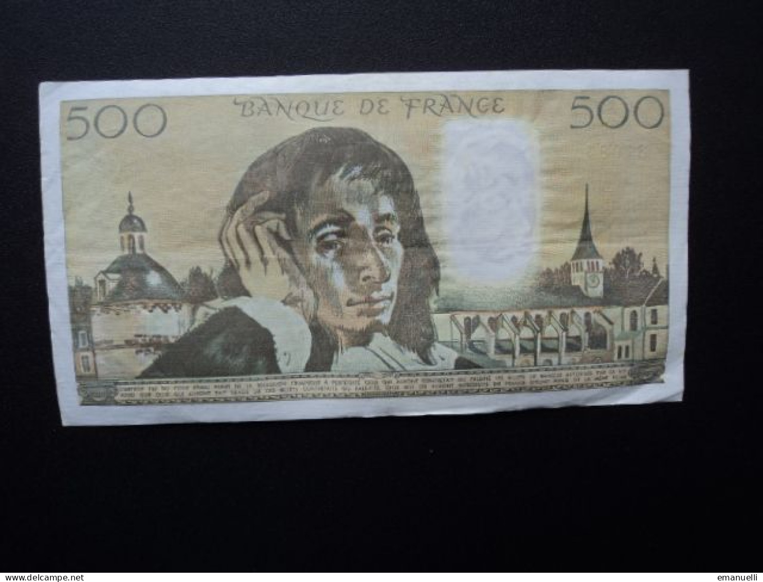 FRANCE : 500 FRANCS  3-4-1980   FAYETTE 71 / PICK 156e     TTB  * - 500 F 1968-1993 ''Pascal''